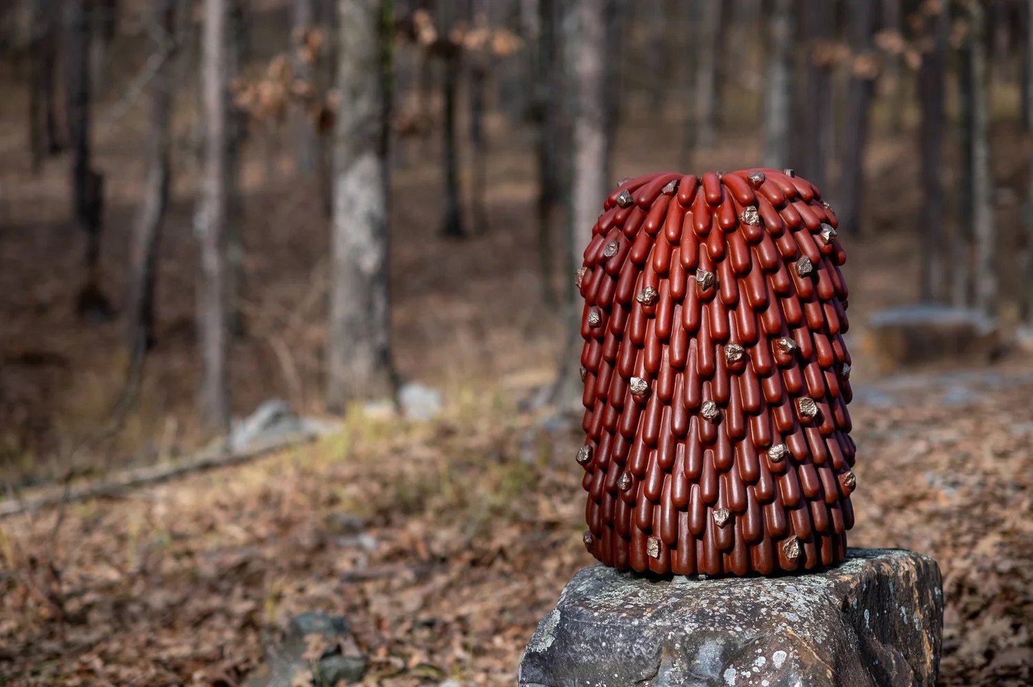 outdoor sculpture in state park