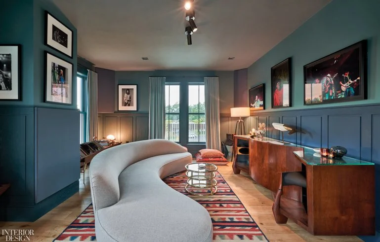 A private listening lounge, photography by legendary photographers documenting musicians in their element curated by Dylan Turk.