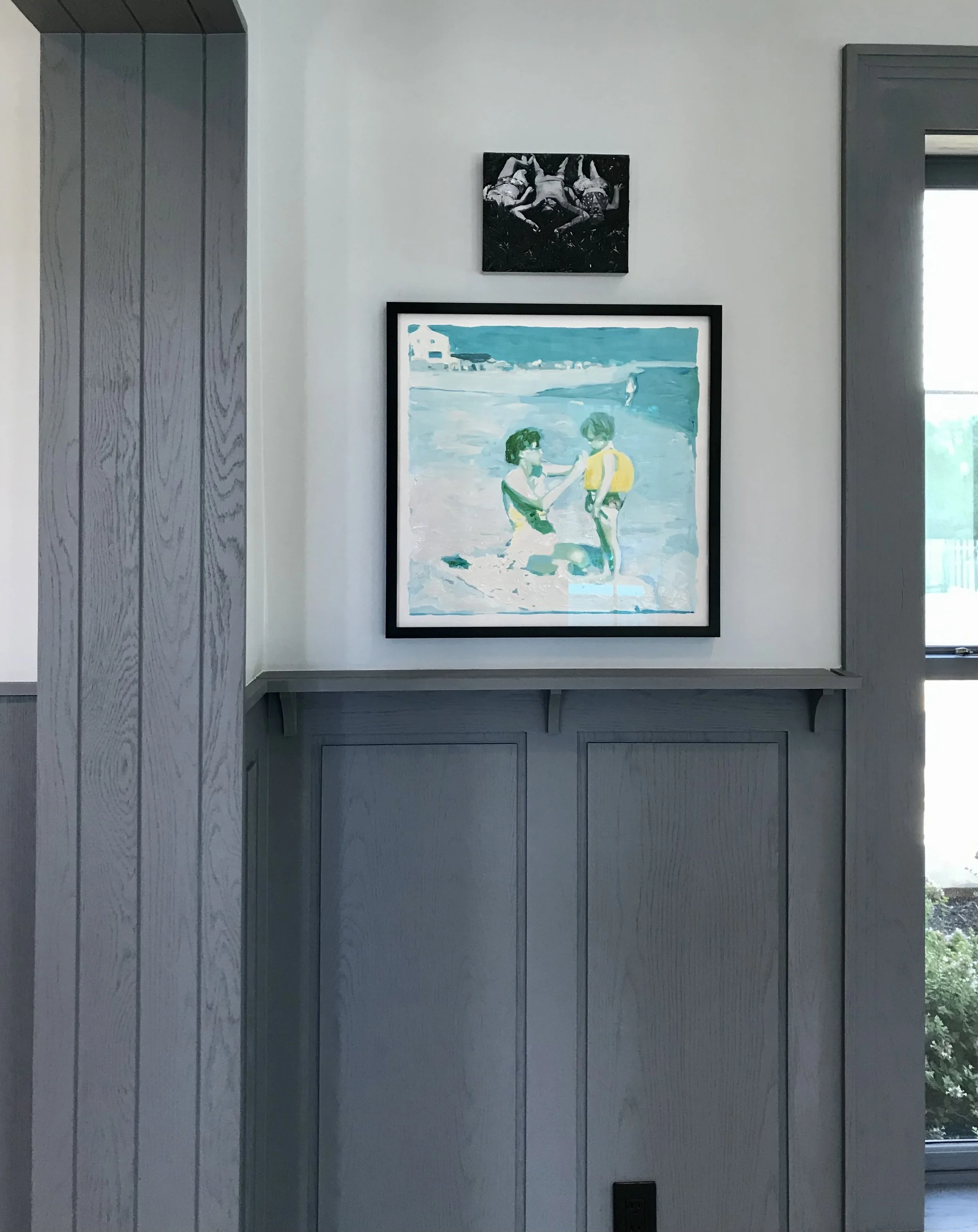 Dylan Turk curated a wide range of artists at Blake Street House. Many were emerging artists.