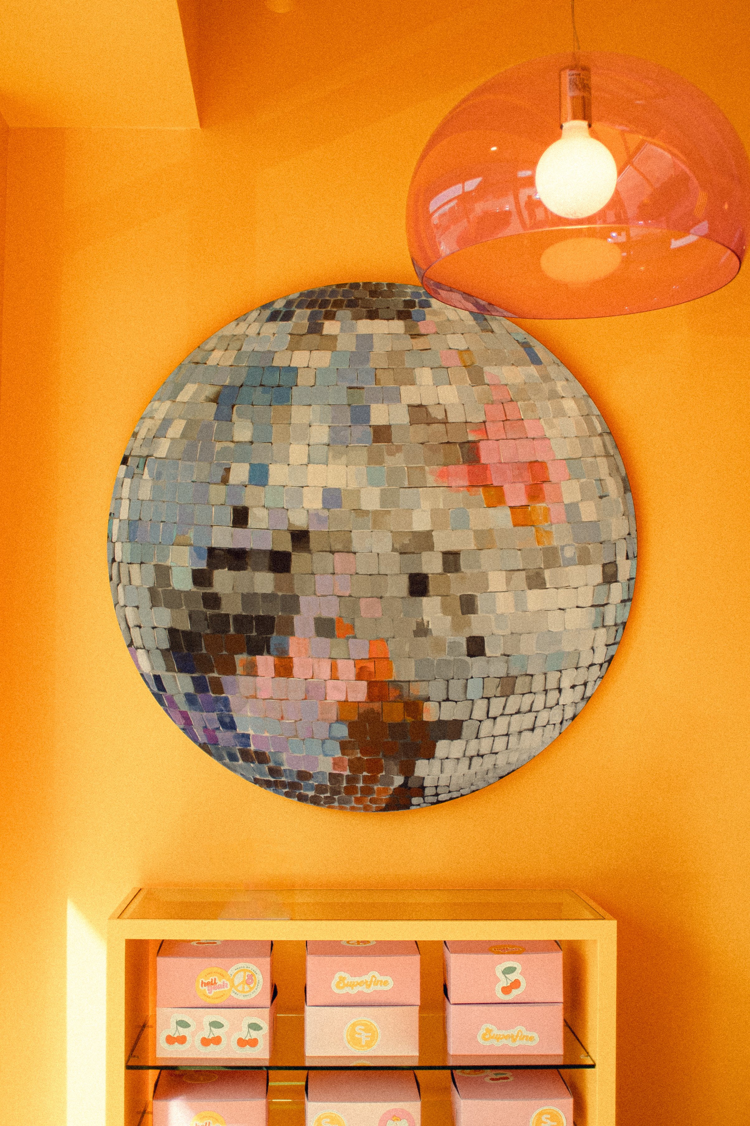 Art-focused design by Dylan Turk, in the revolutionary and iconic Superfine in Bentonville, Arkansas.