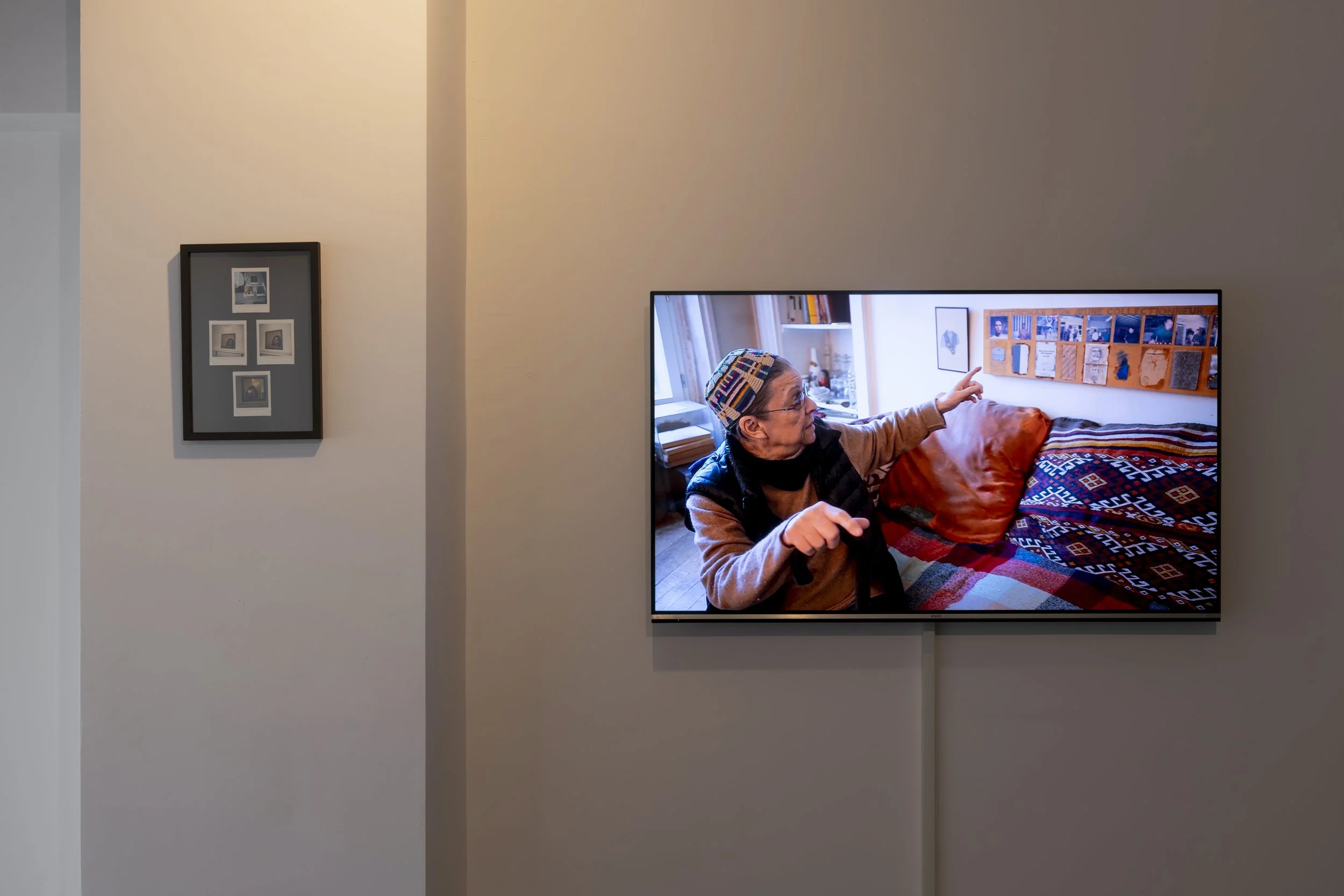 Installation view from SAHA Open Studio, 2024