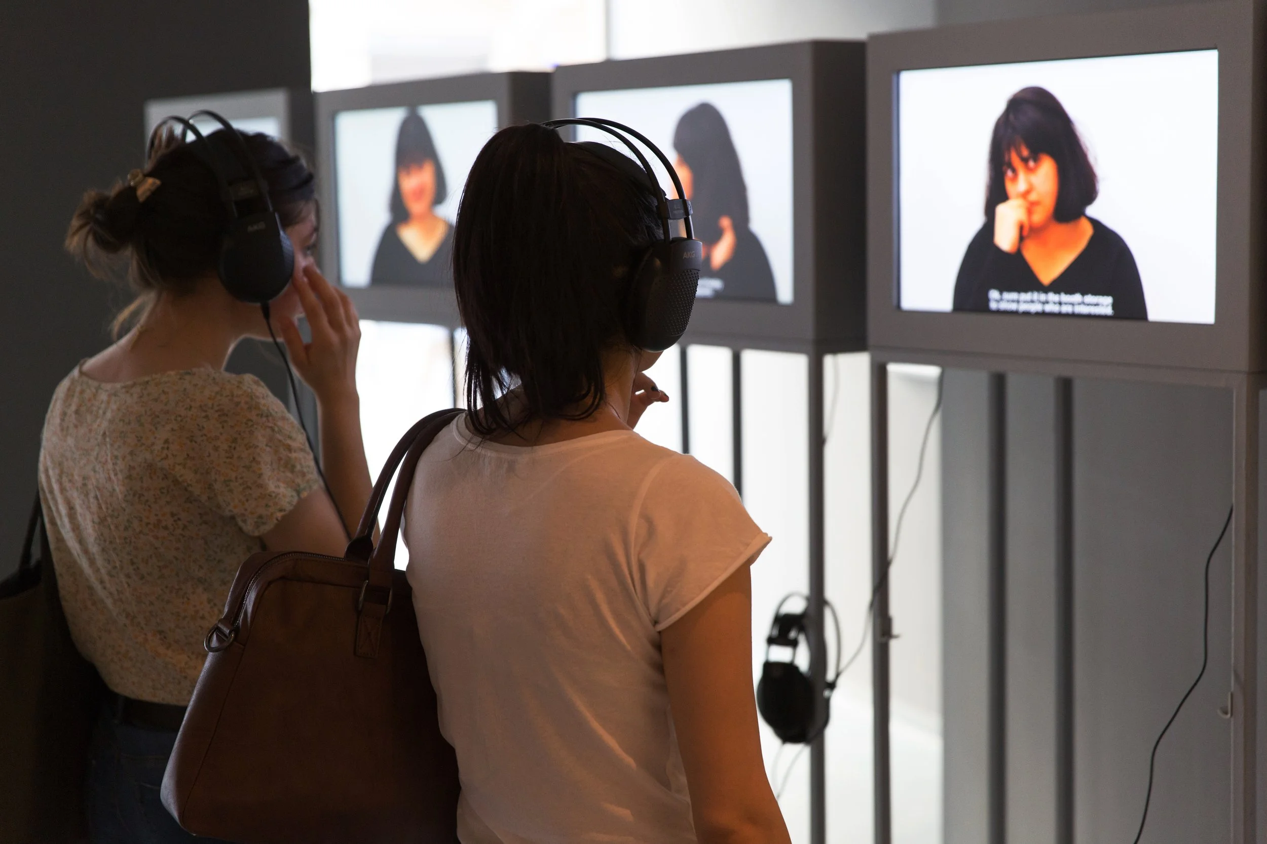 Installation view from "Akbank Contemporary Artists Prize Exhibition", 2014, Akbank Art Center