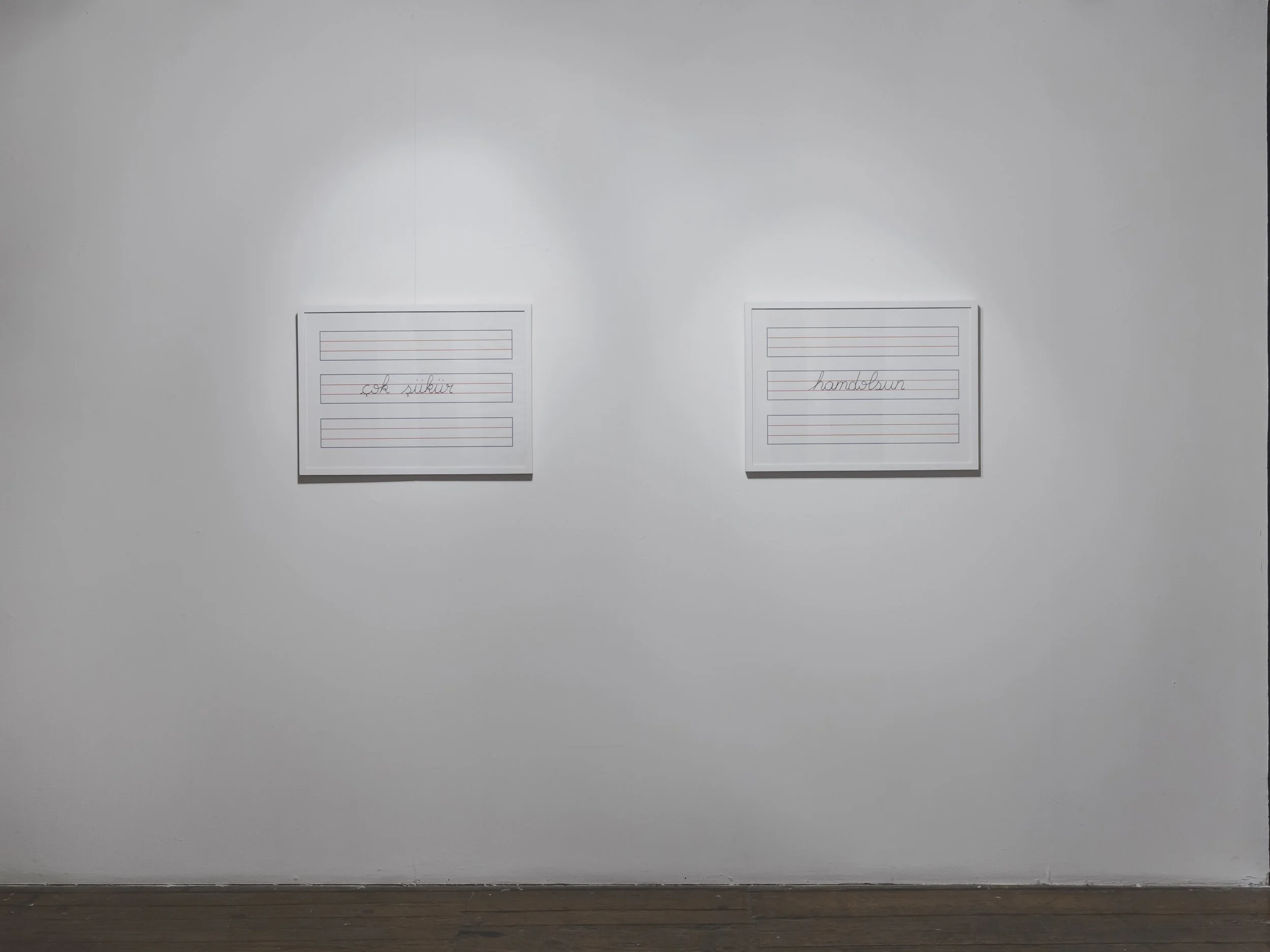 Installation view form "We Are Not Innocent", 2019, Depo, Istanbul