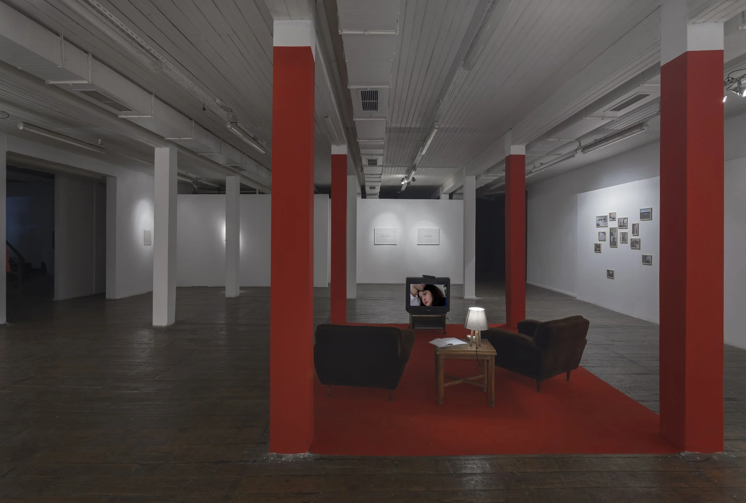 Installation view form "We Are Not Innocent", Solo exhibition, 2019, Depo, Istanbul