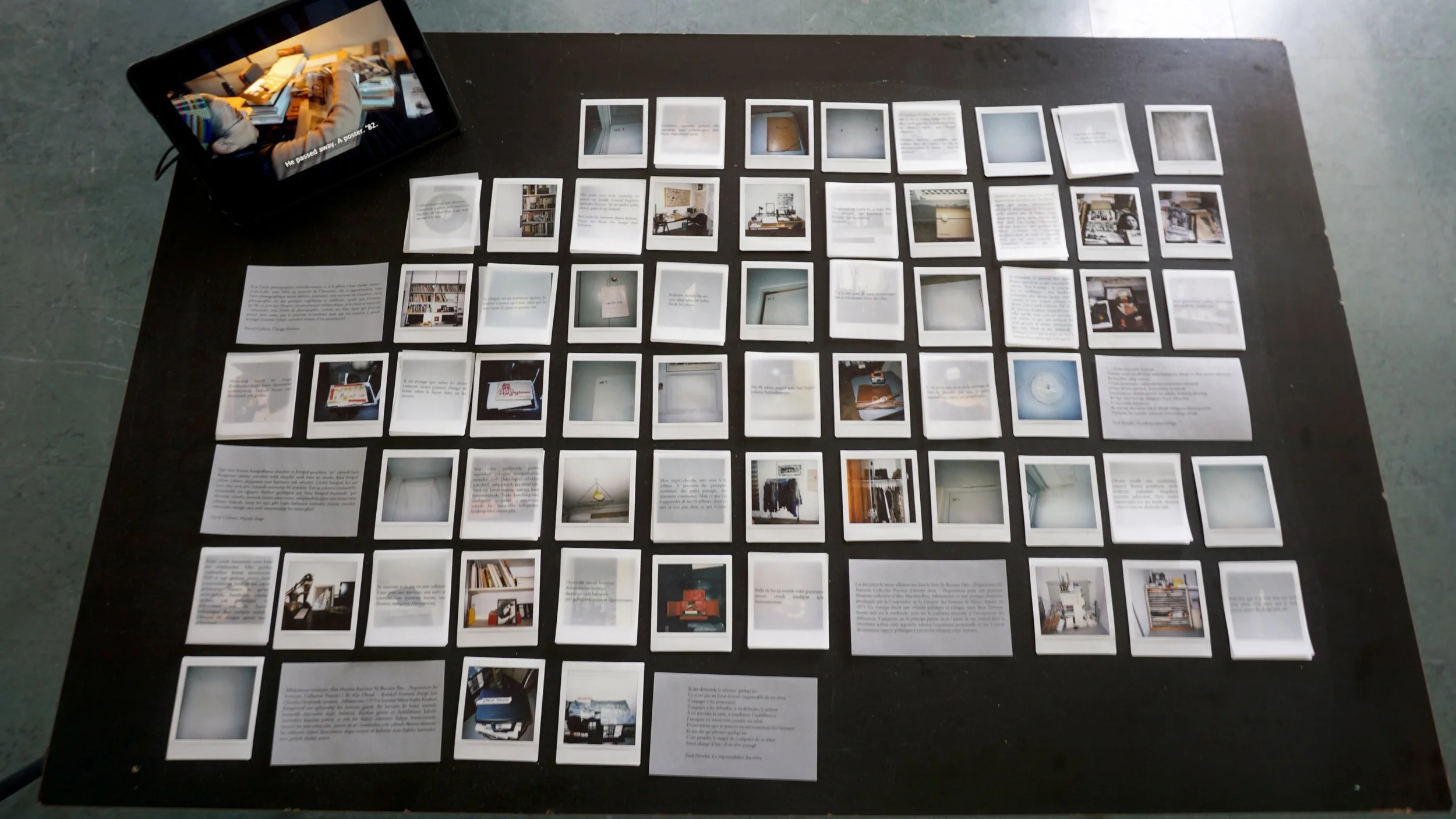 Installation view from Cité internationale des arts, Open Studio, 2025