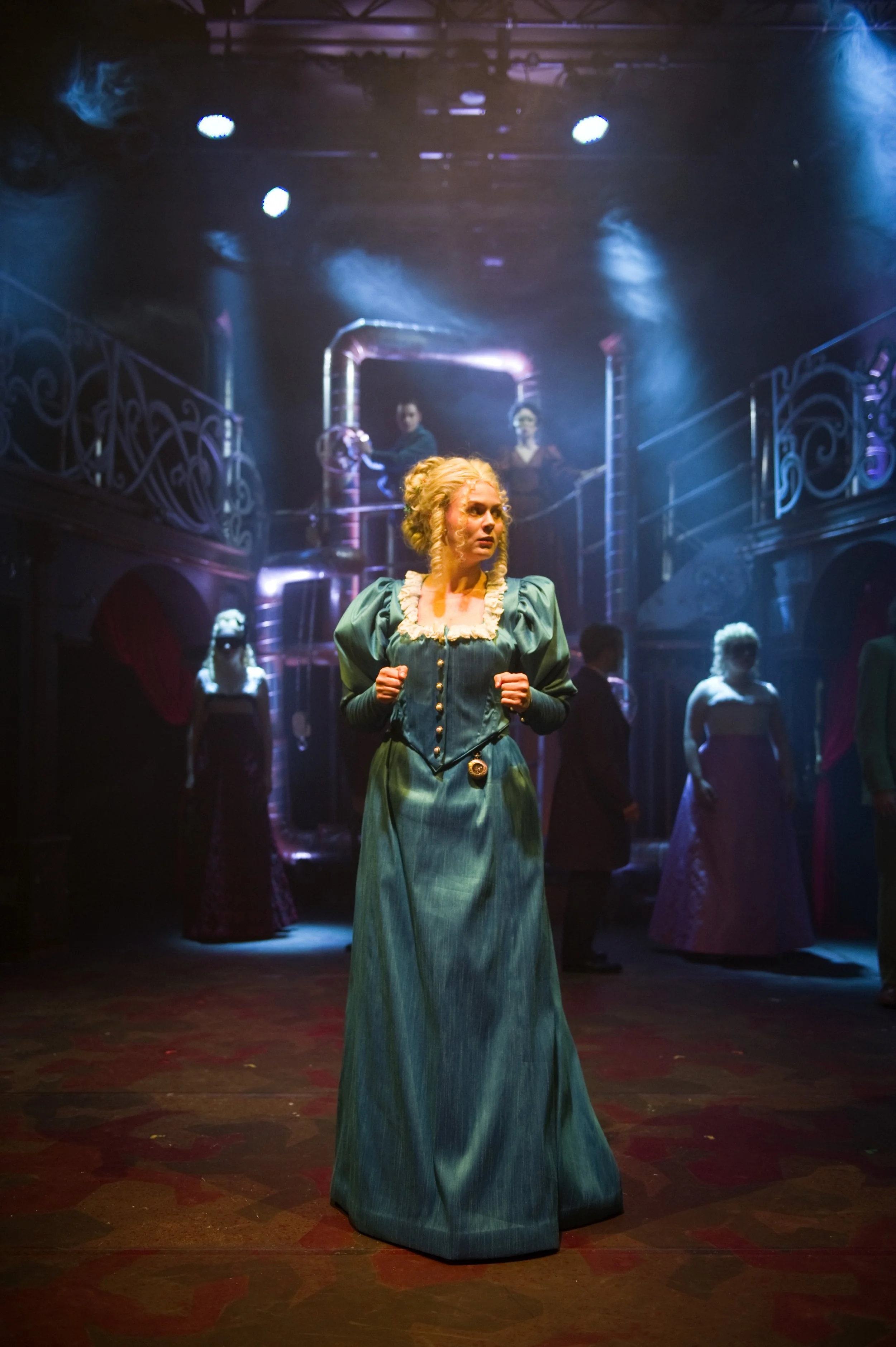 Madame Bonnin and cast