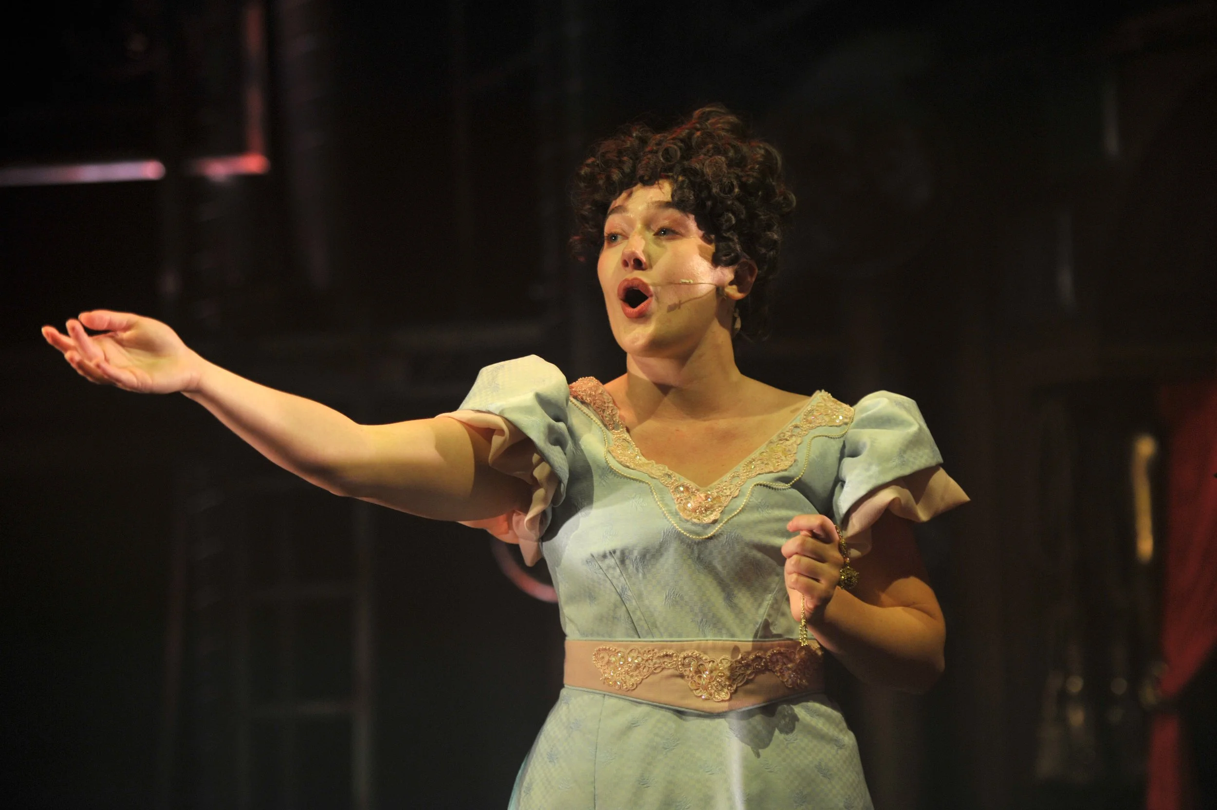 Rosa in evening wear