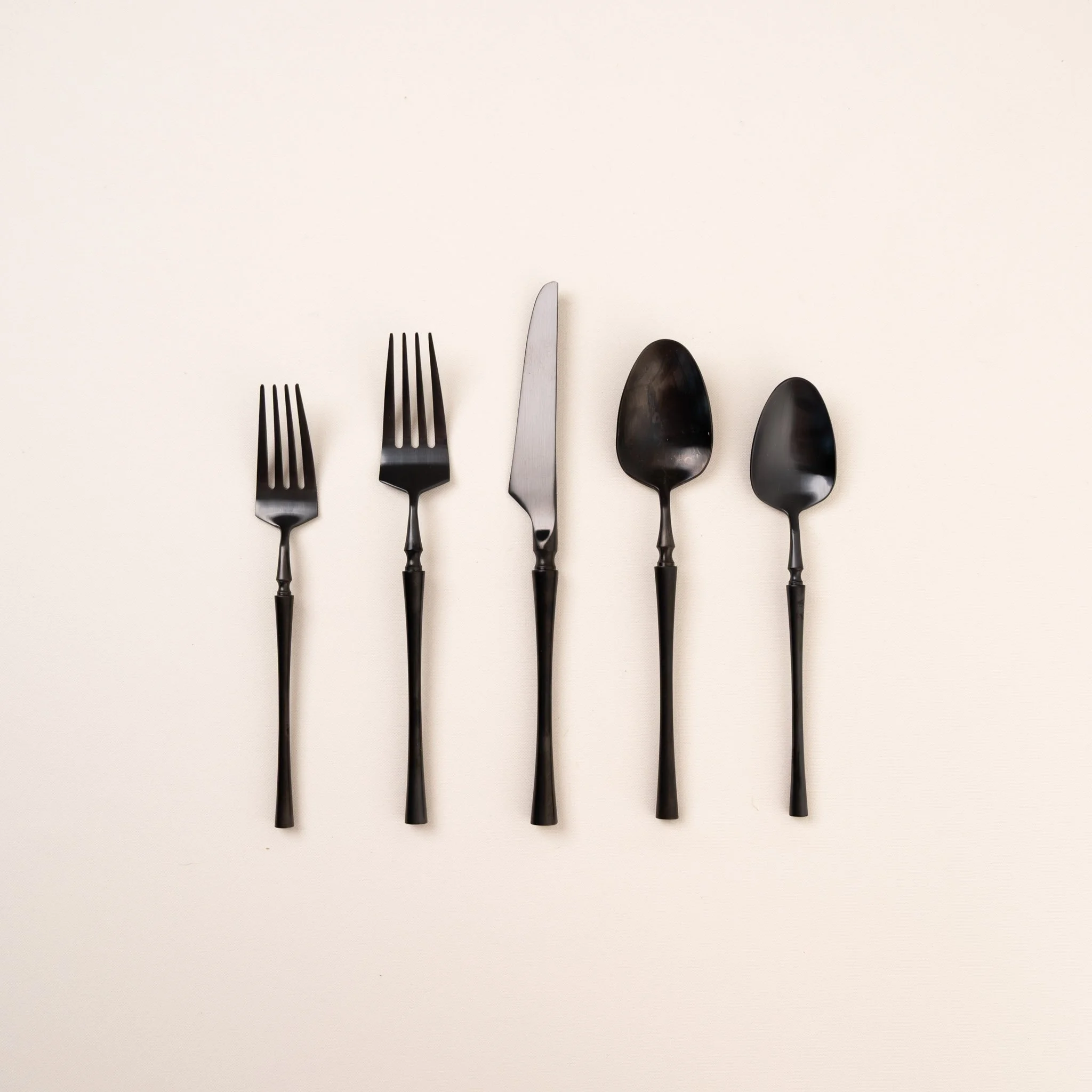 Brushed Noir Flatware