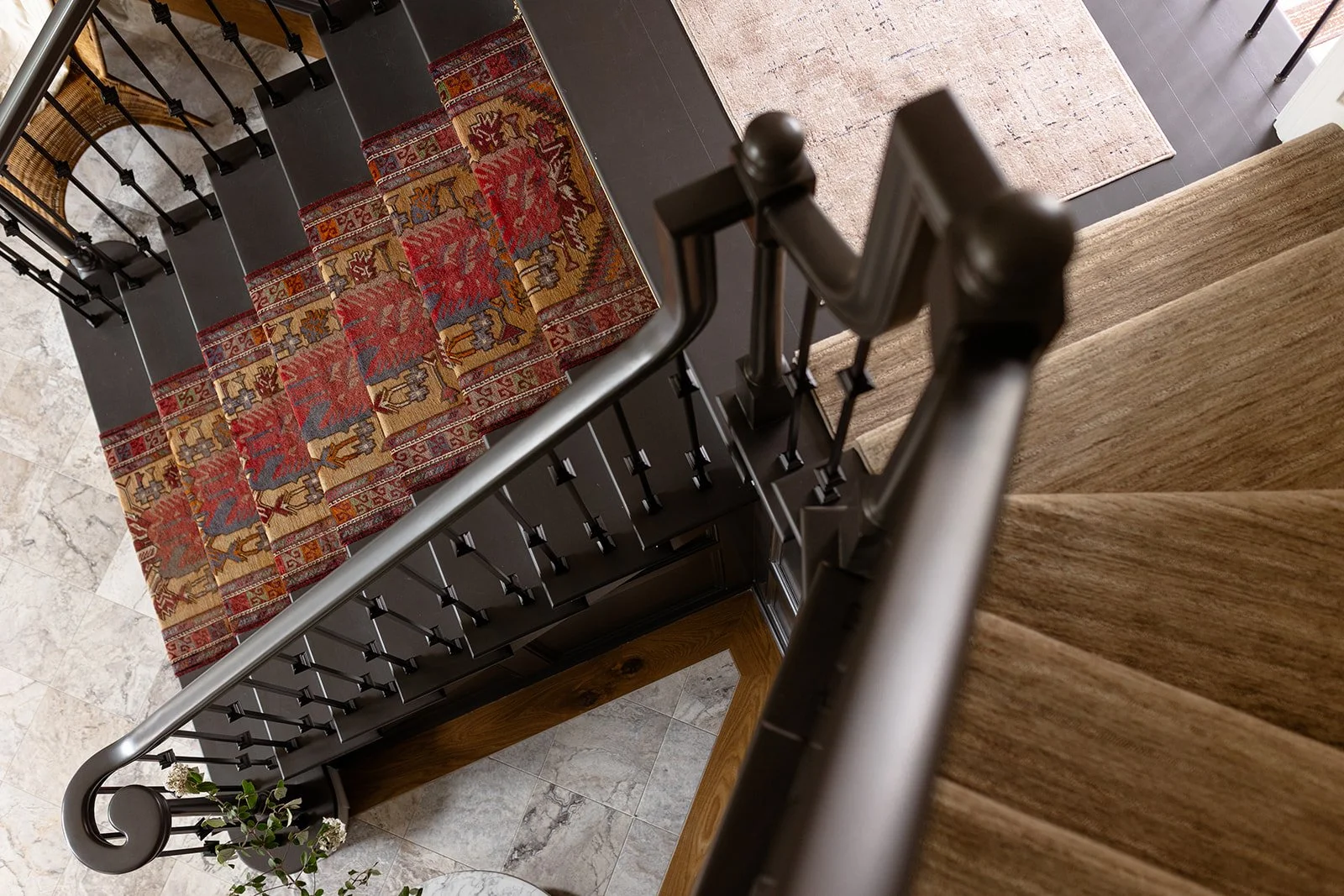 Upper Arlington stair painting