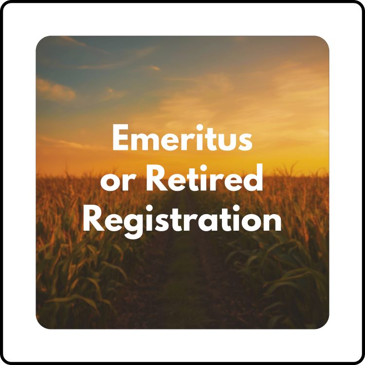 Emeritus/Retired Registration