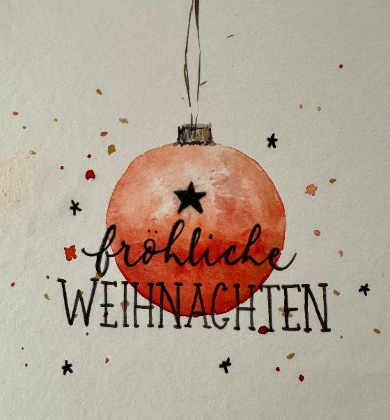 Farbe, Stempel, Weihnachtszauber! 11.11.