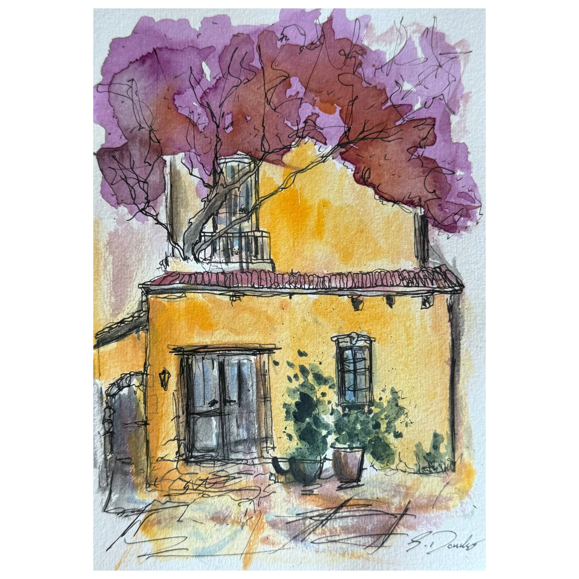 Blossom House - A5 Original