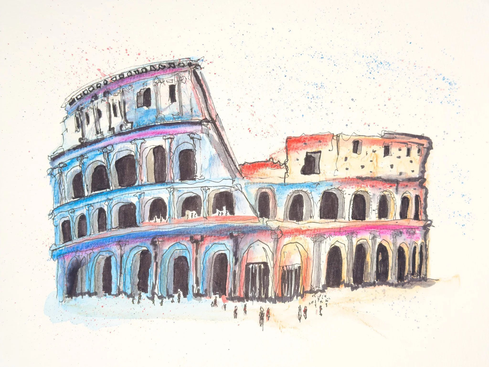 Colosseum Rome Fine Art Print