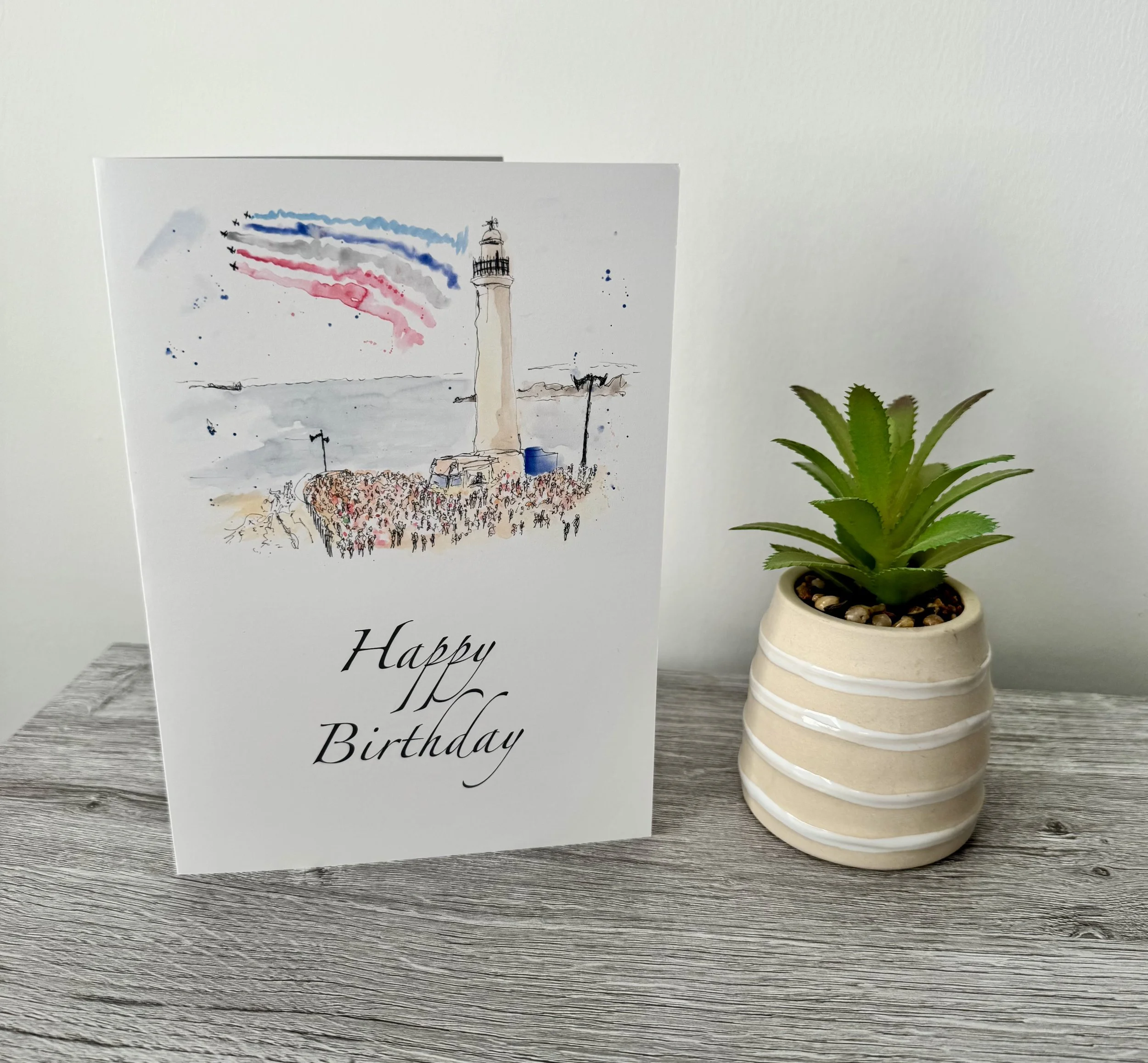 Sunderland Air Show Greeting Card