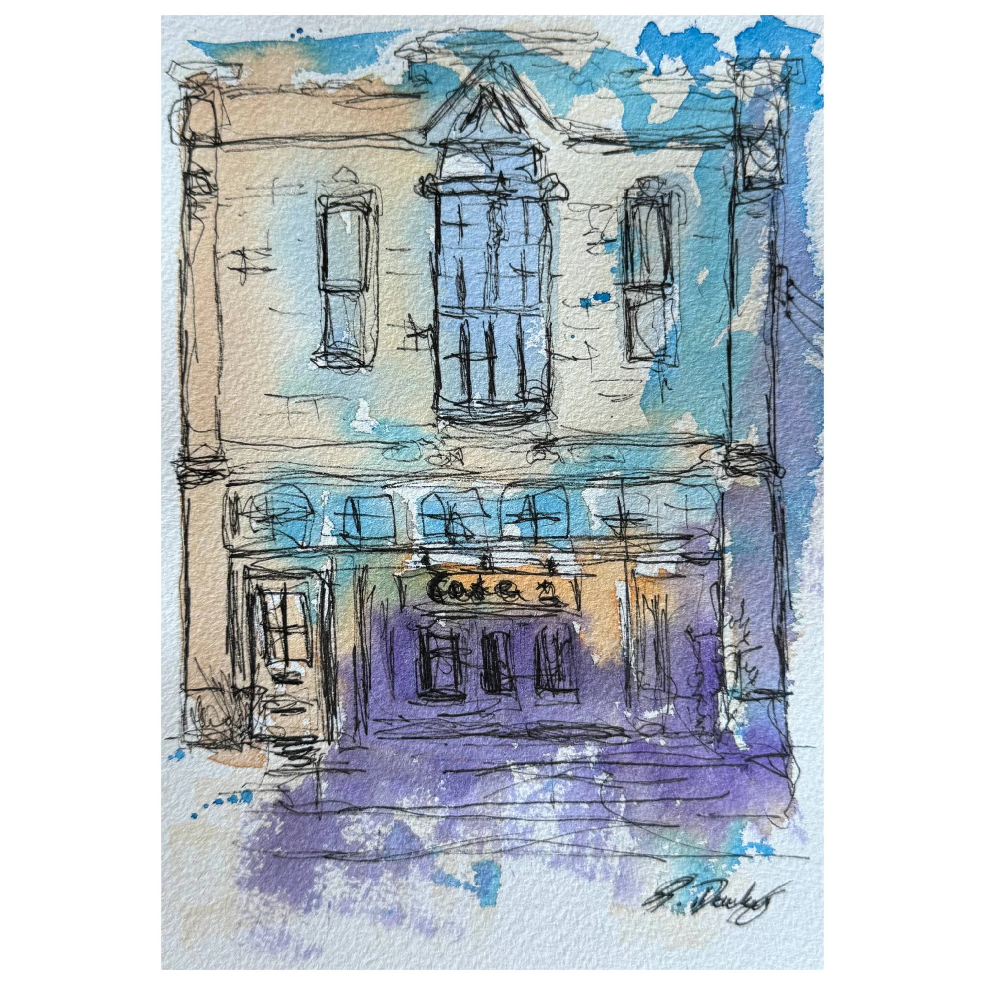 Cafe One - A5 Original