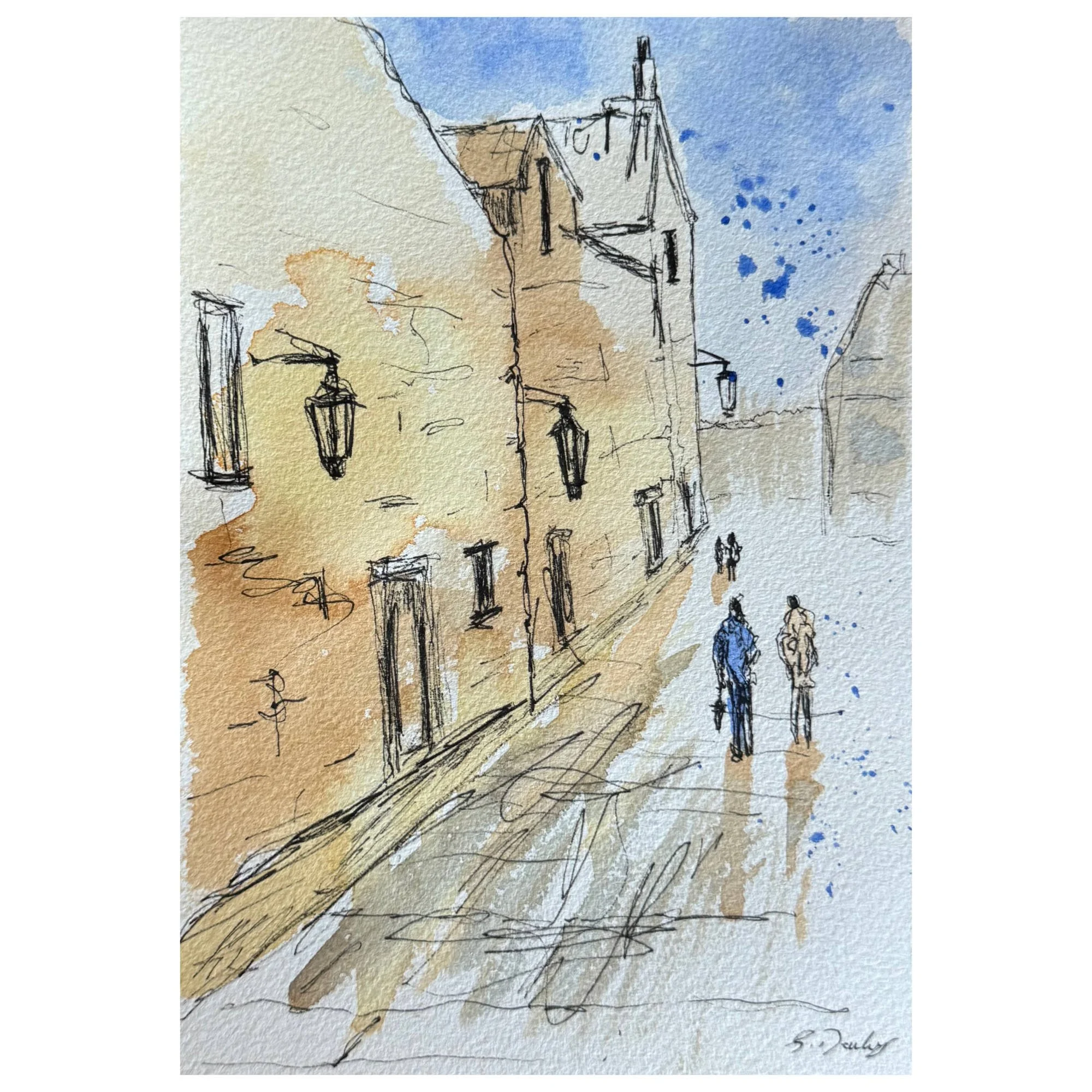 The Side Street - A5 Original