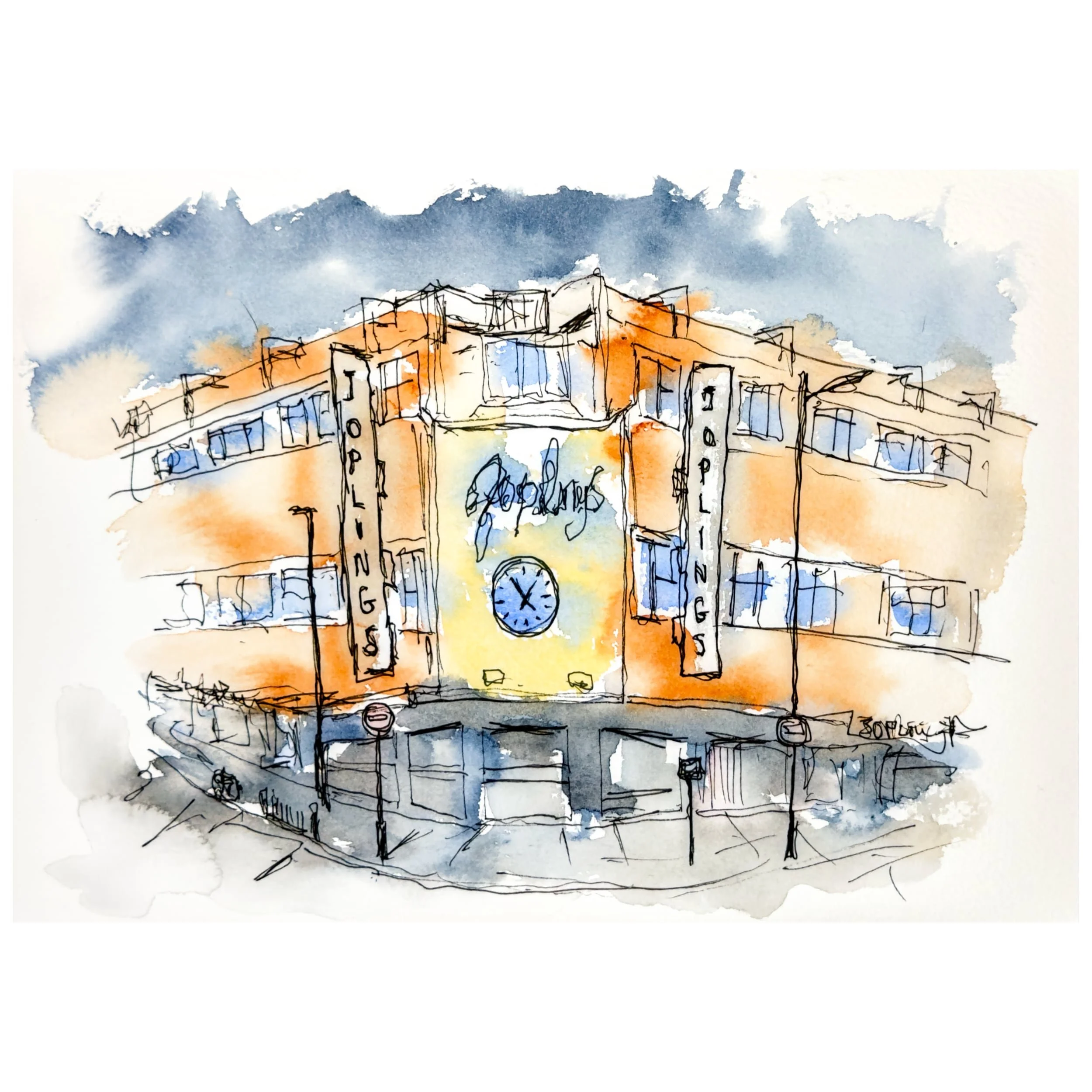 Joplings Sunderland 90s - Giclée Fine Art Print