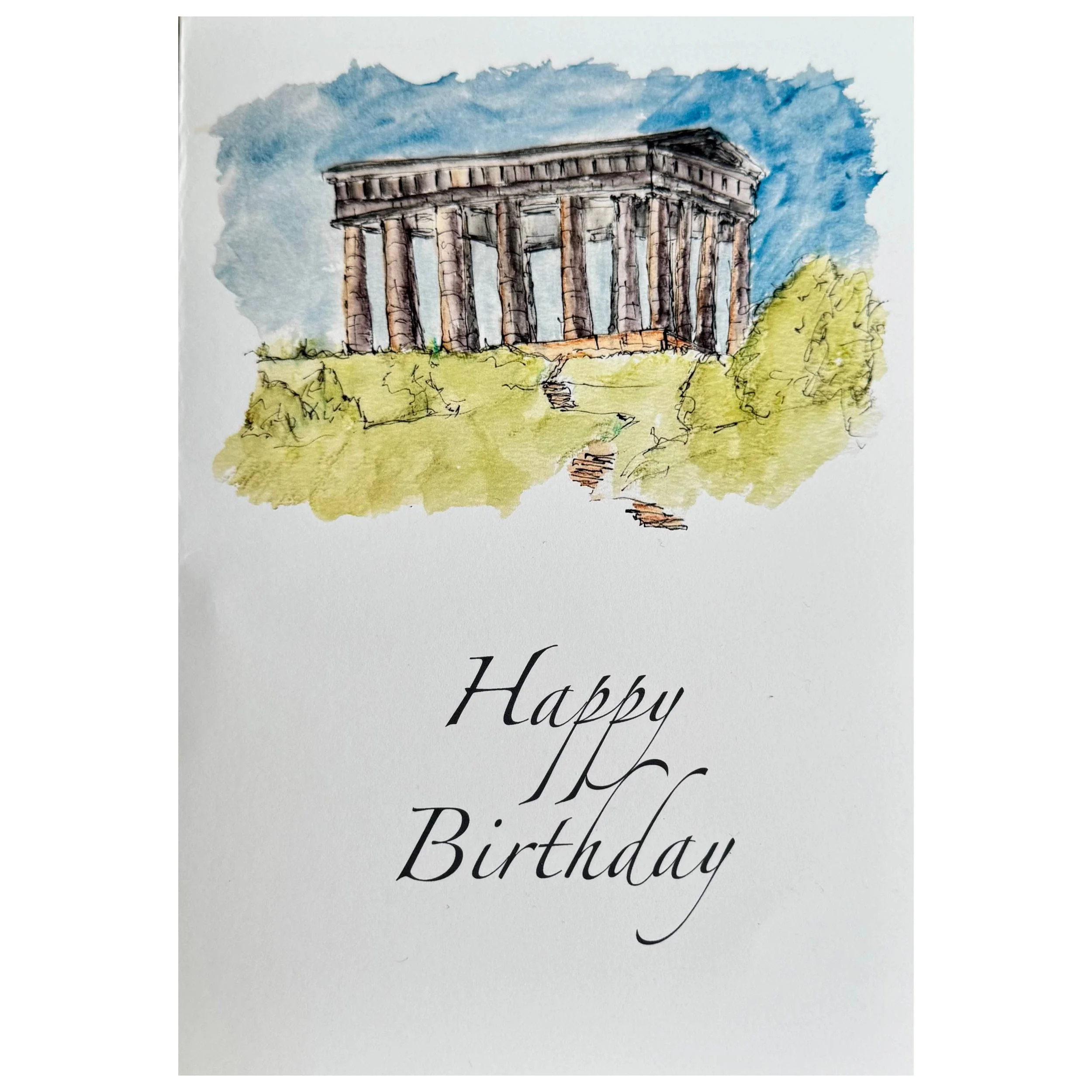 Penshaw Monument Greeting Card