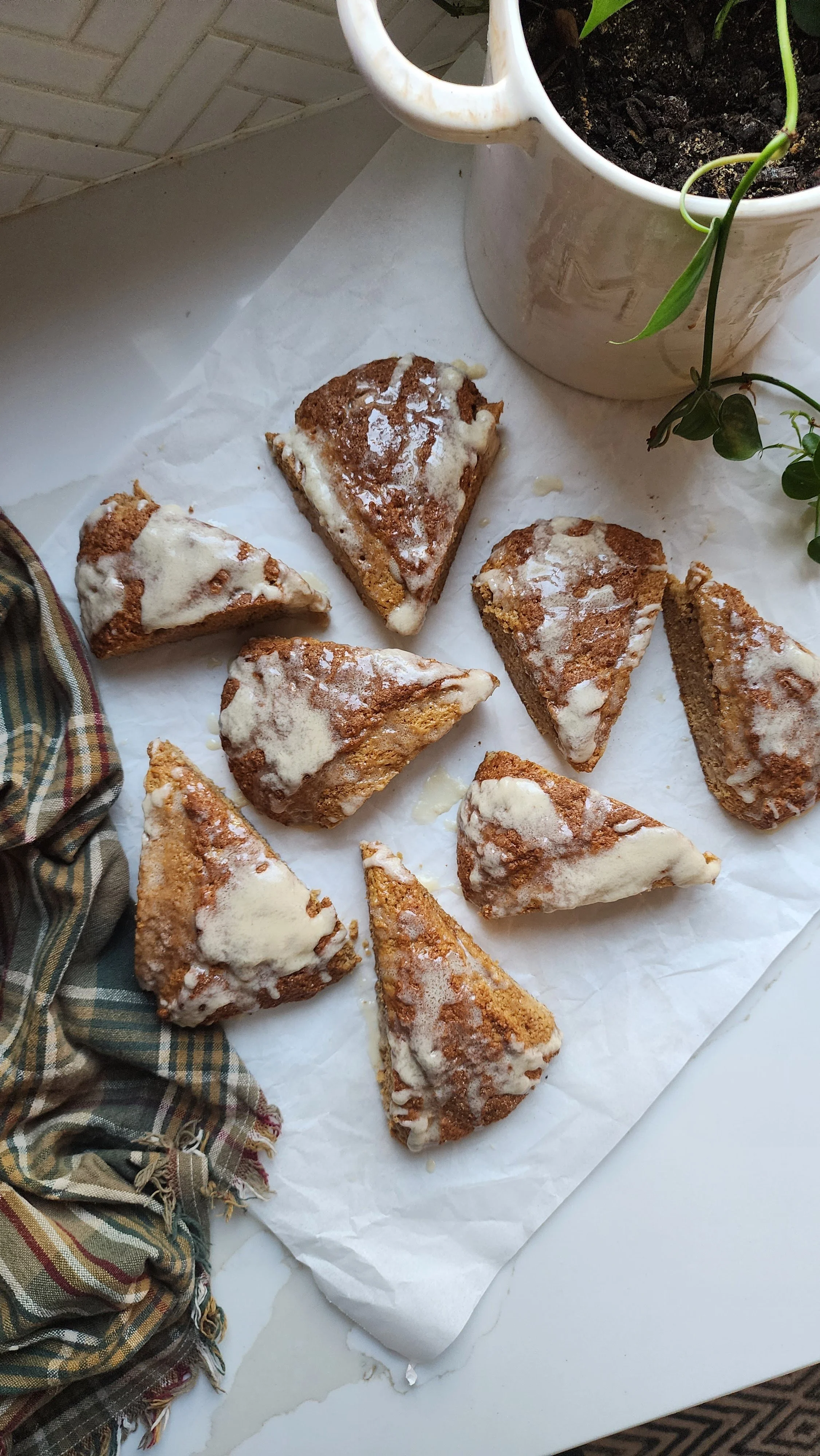 Apple Cider Scones