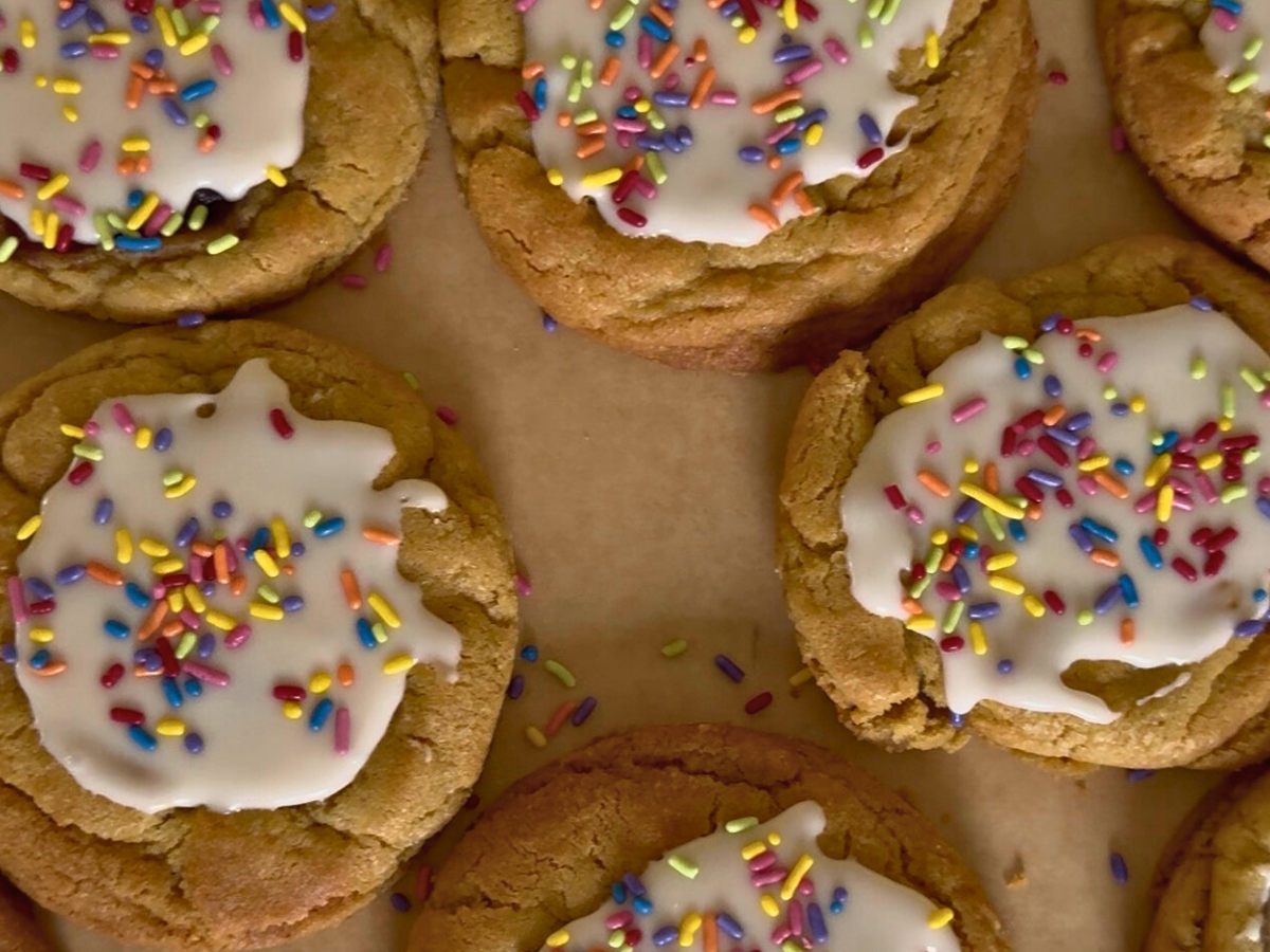 Strawberry Poptart Cookies