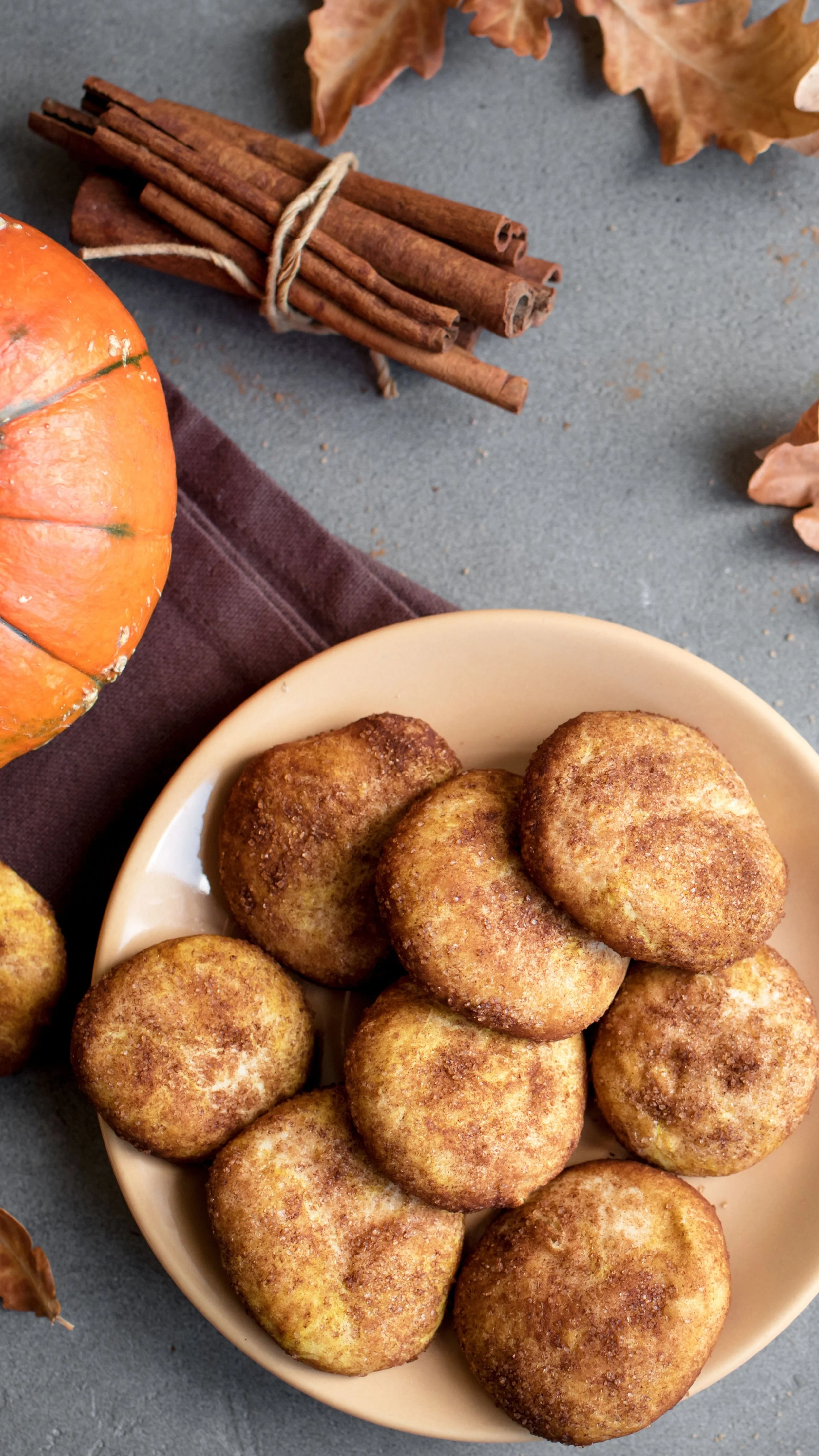 Pumpkin Spice Snickerdoodles