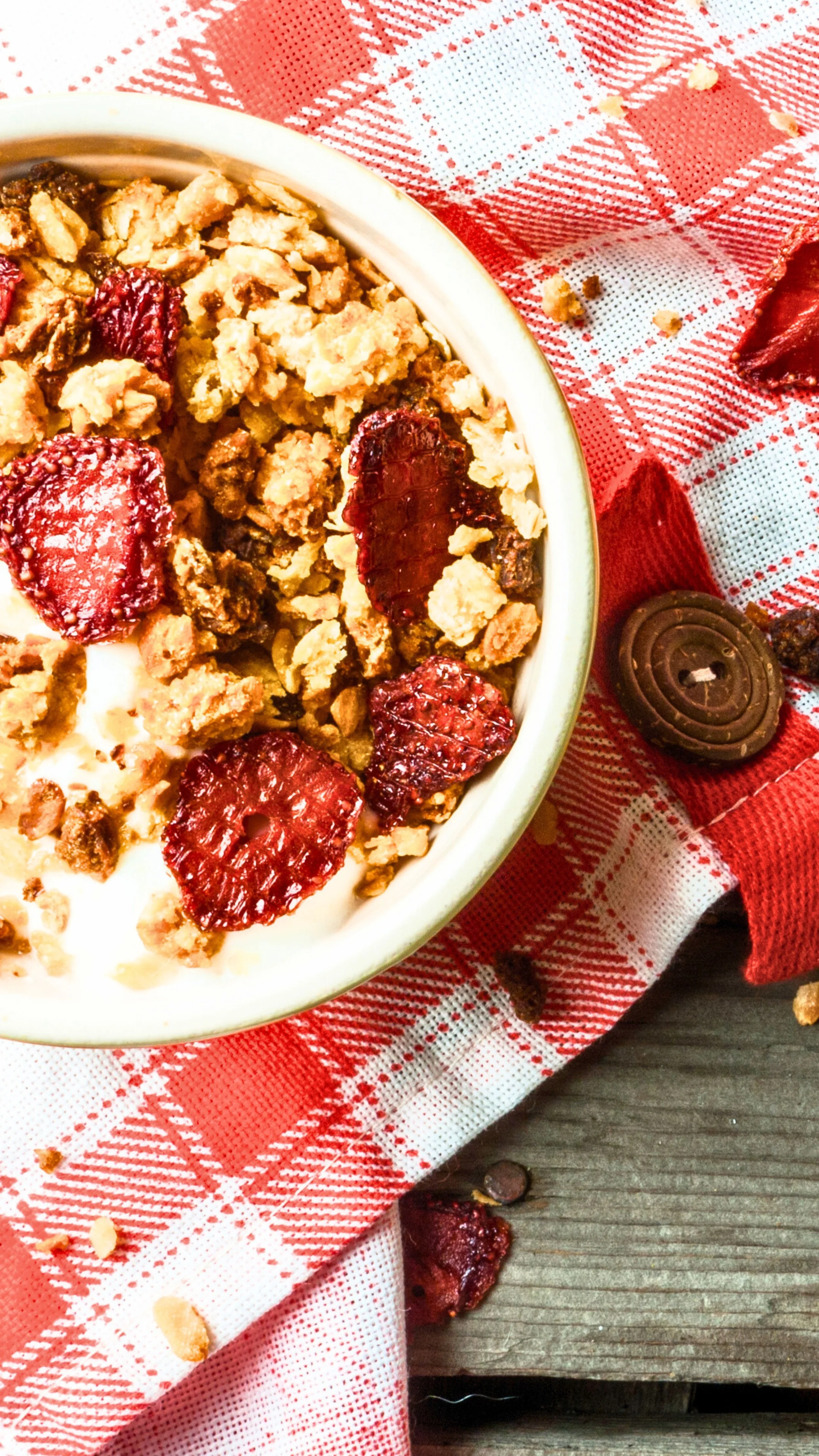Strawberries &amp; Cream Granola