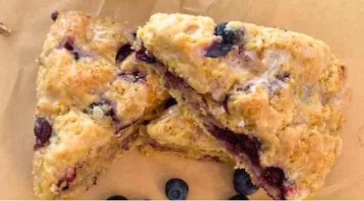 Lemon Blueberry Scones