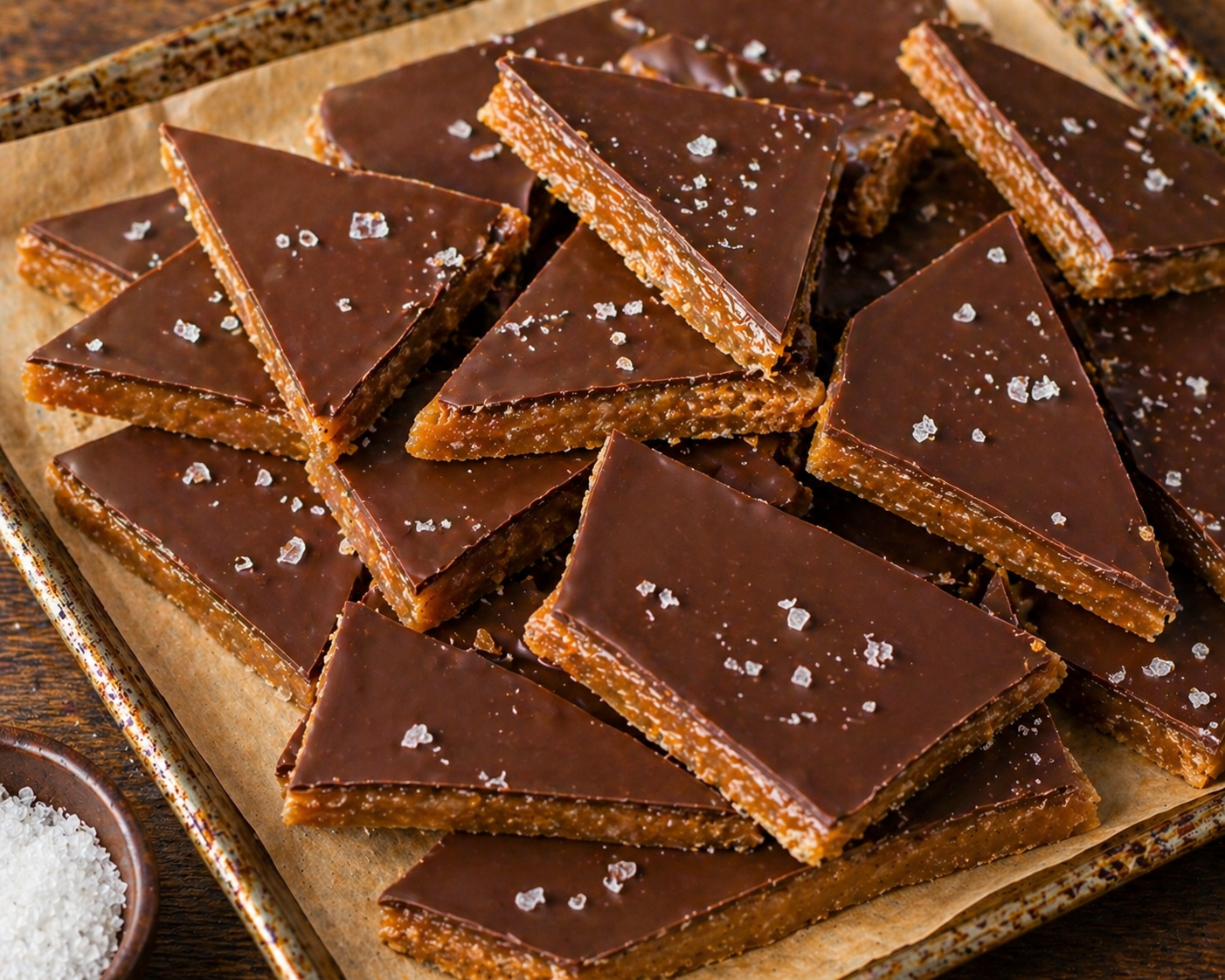 Salted Chocolate Toffee