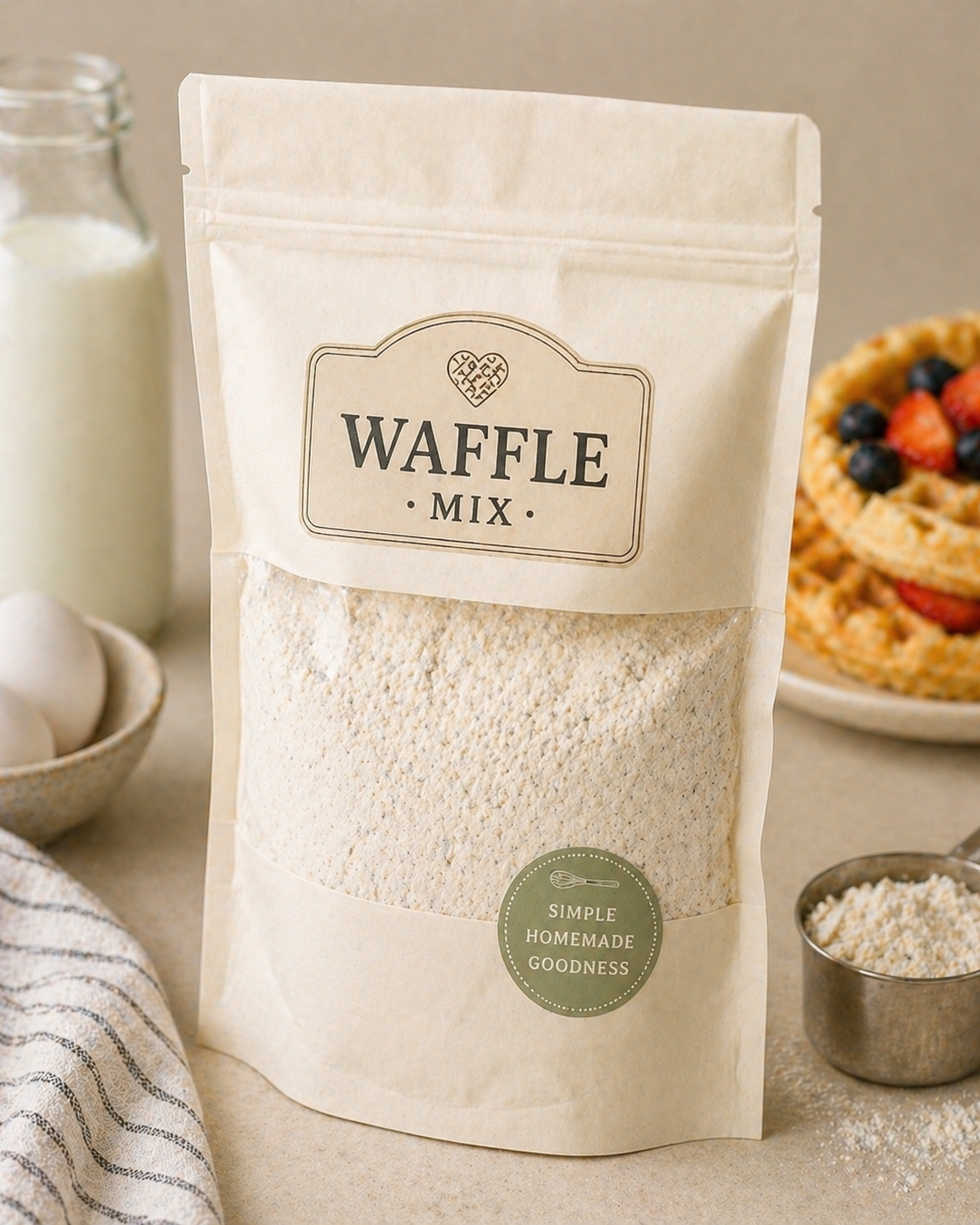 Homemade Waffle Mix