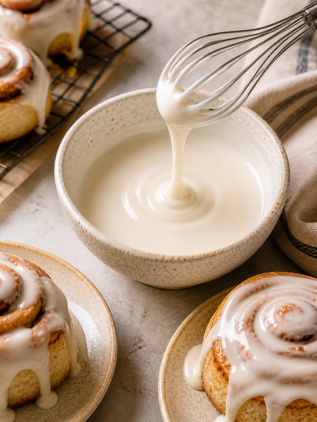 Cottage Law Approved Cinnamon Roll Icing