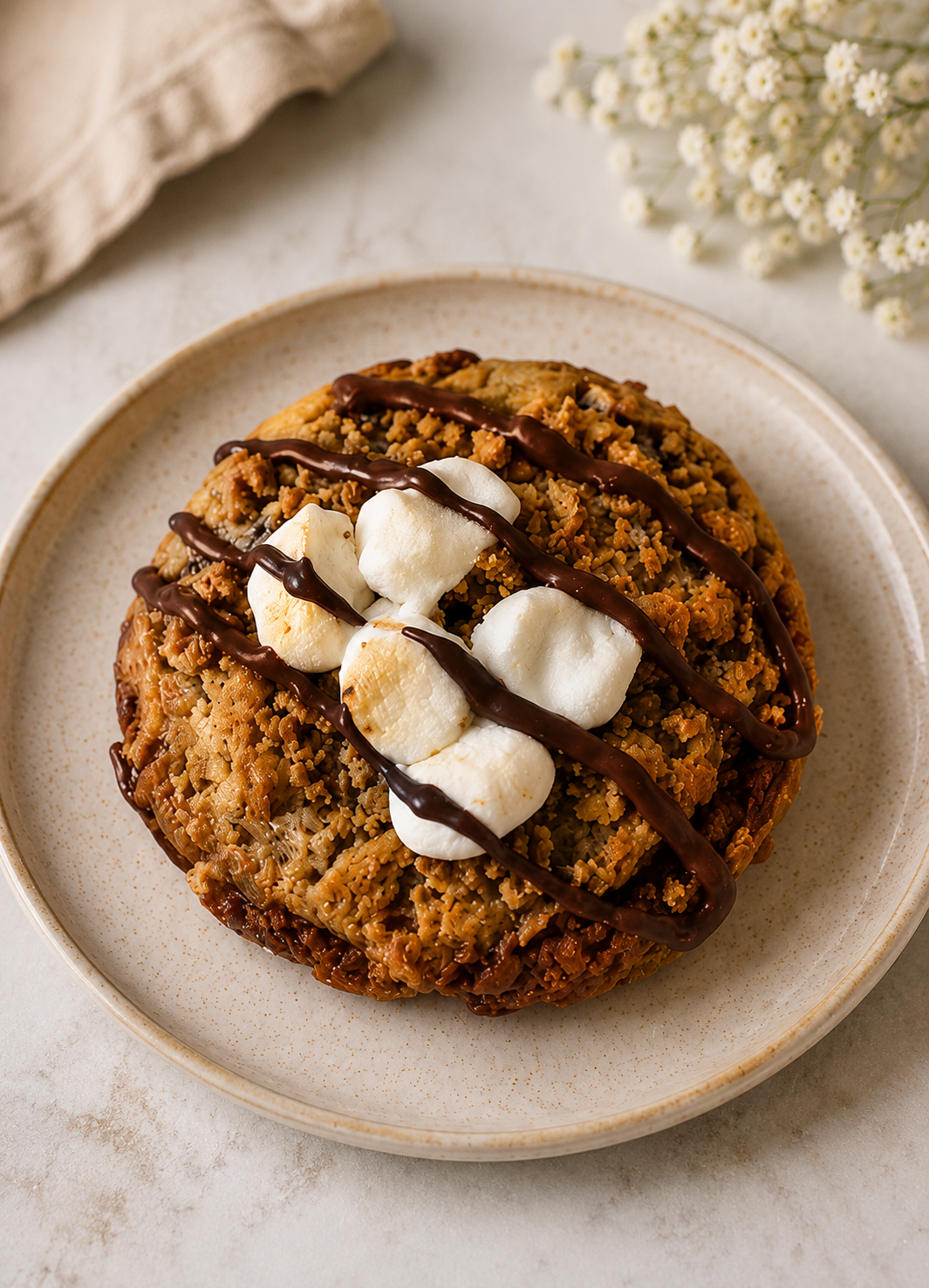 Campfire S'more Cookies