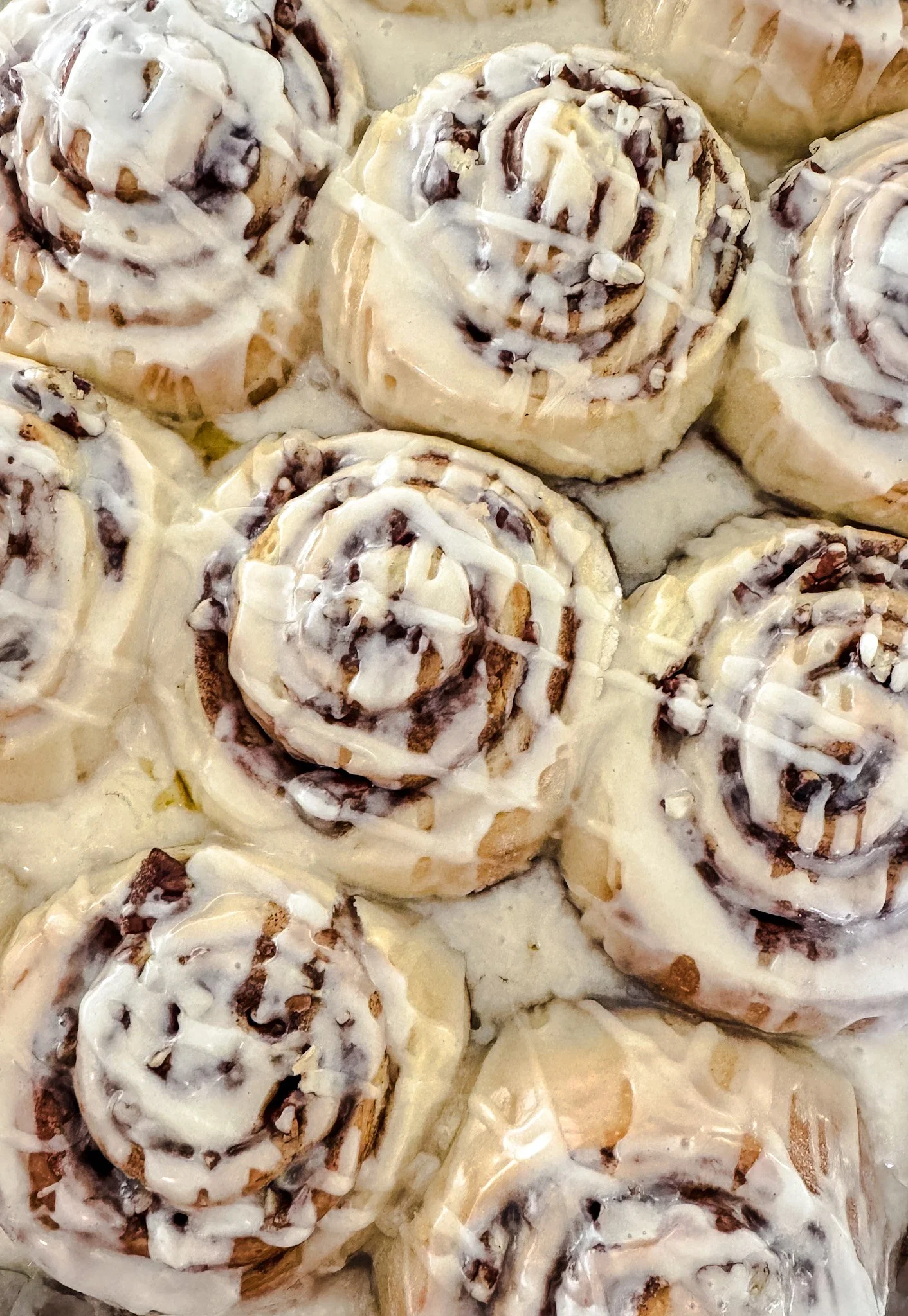 Maple Pecan Cinnamon Rolls