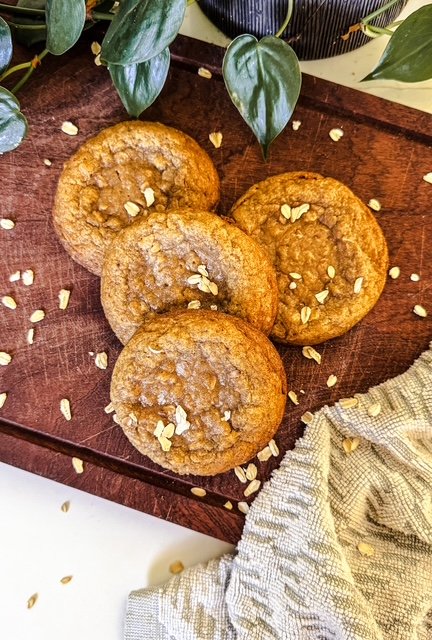 Toasted Oatmeal Cookies