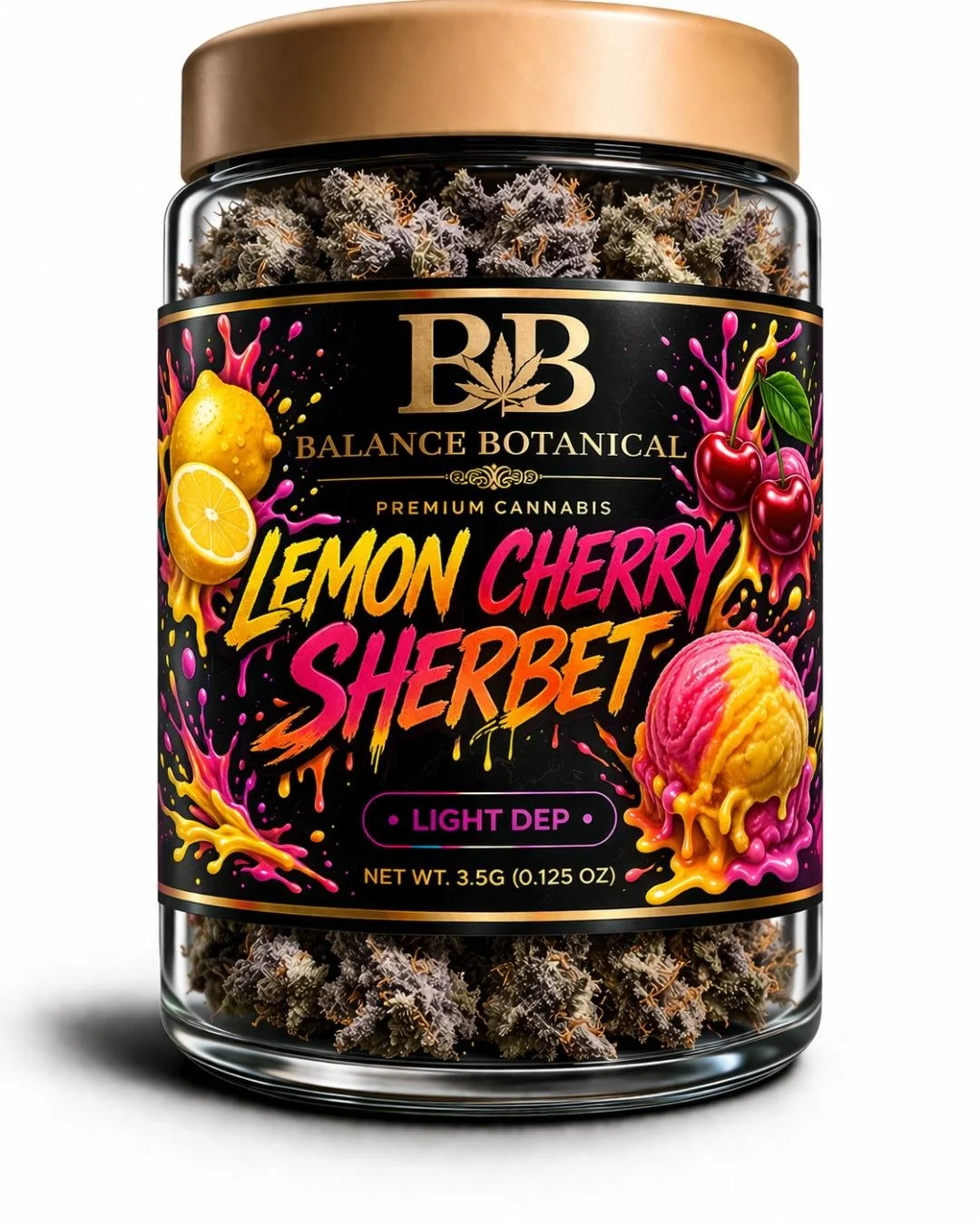 Lemon Cherry Sherbert