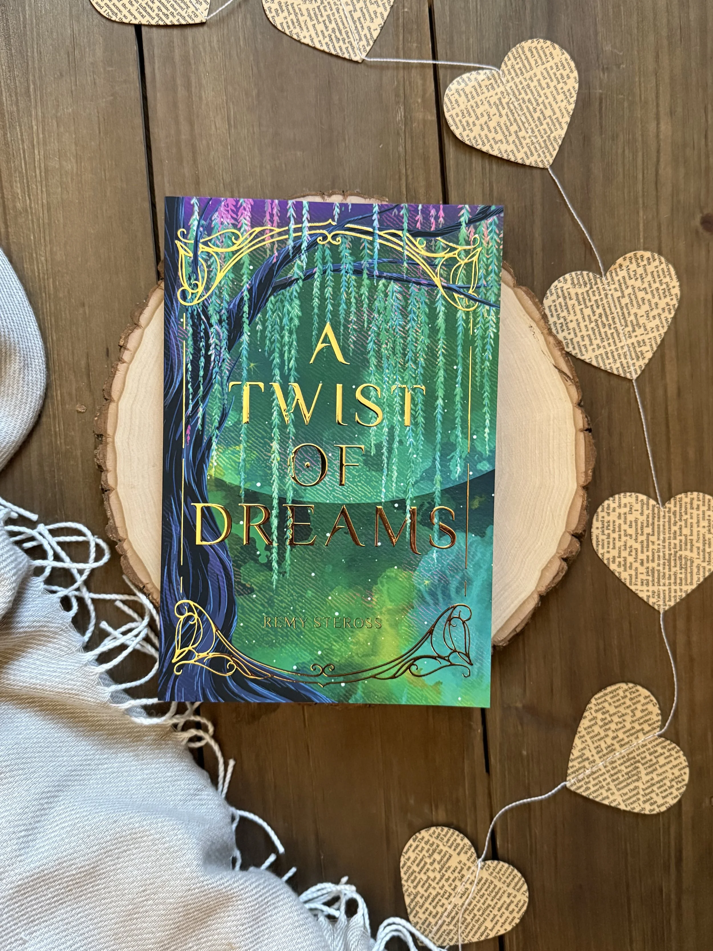 Deluxe Gold Foiled Signed Paperback