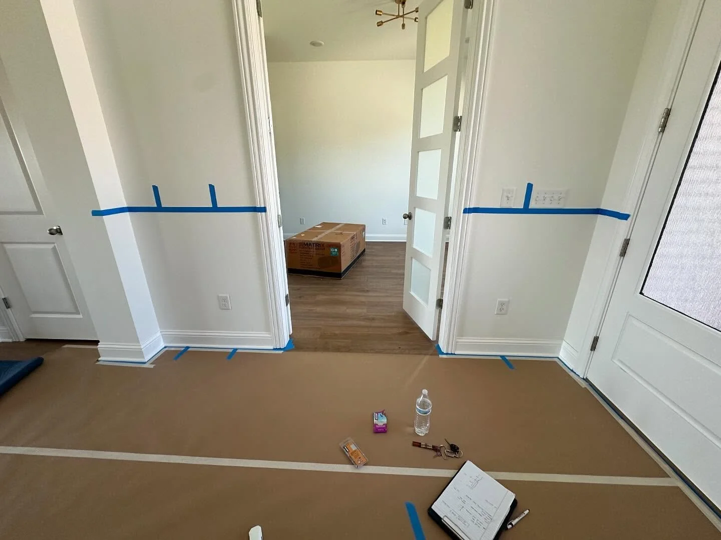 Fun little wainscoting job in the books