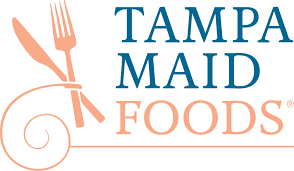 Tampa Maid Foods logo with a fork and knife crossed above the text.