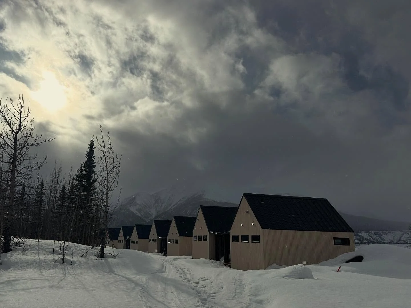 The long winter slumber is coming to an end. Our little cabins are still cozy in a bed of snow but work is underway on site and exciting things are coming up this summer! Stay tuned!  #adventurelodge #alaska #comingsoon