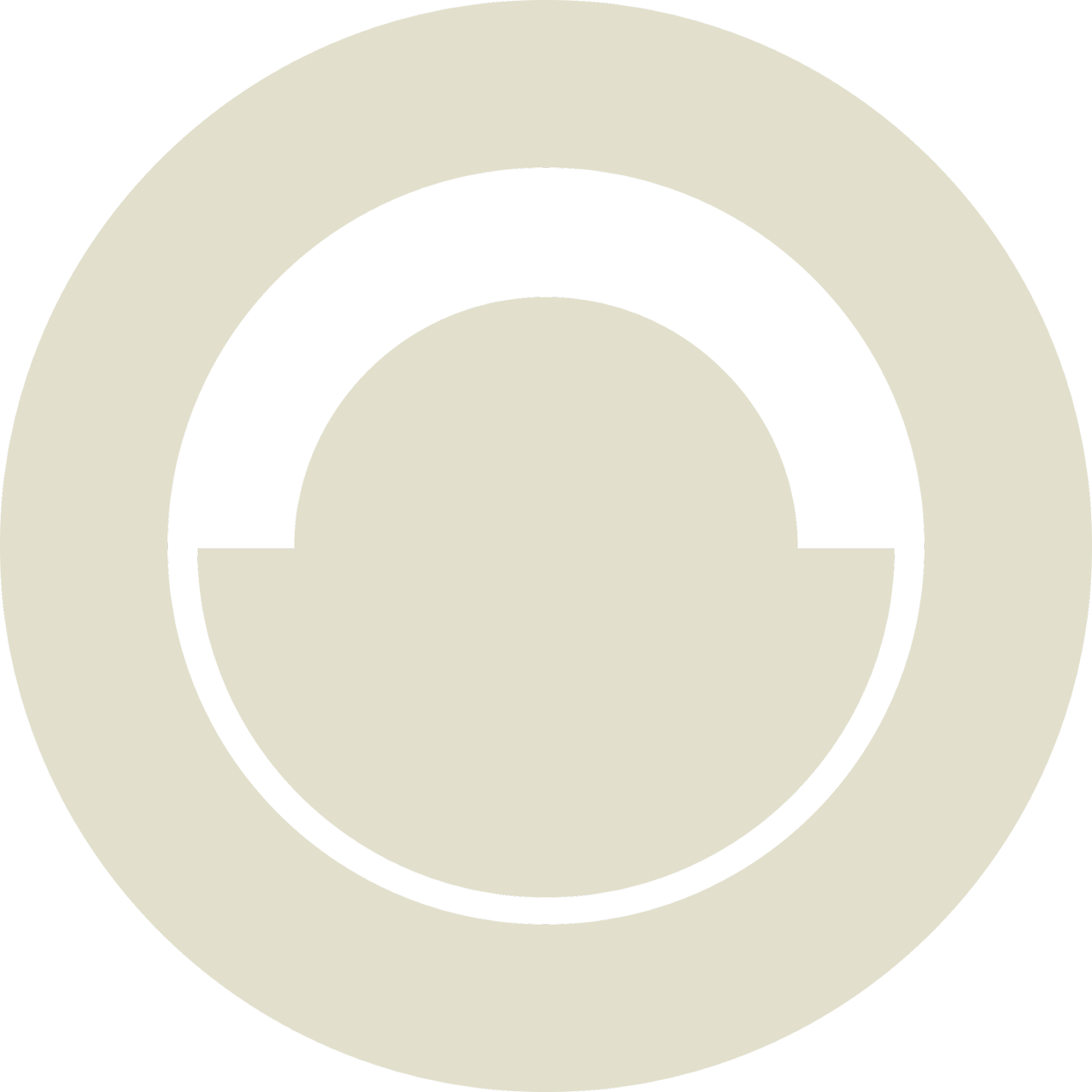 Black and white concentric circles with a black background.