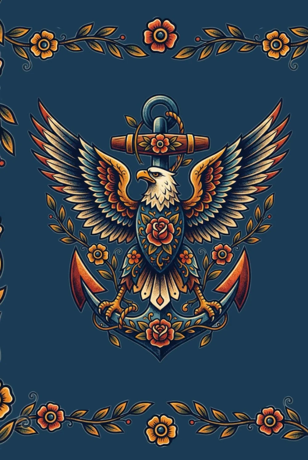 Western Hues Eagle and Anchor