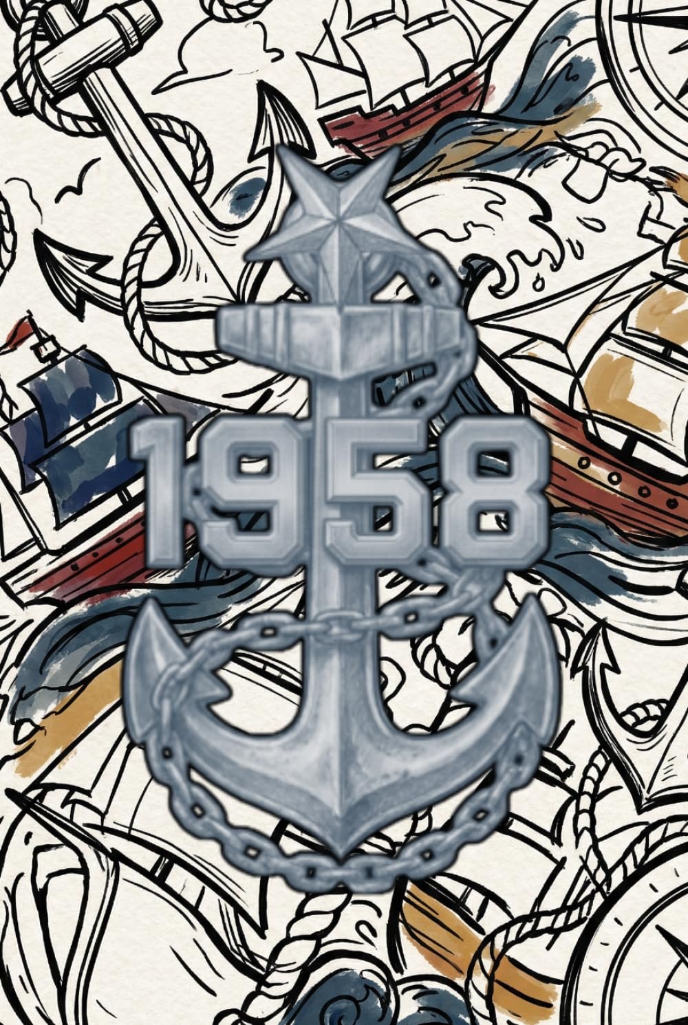 Sea What Remains 1958: One Star Lined Notebook