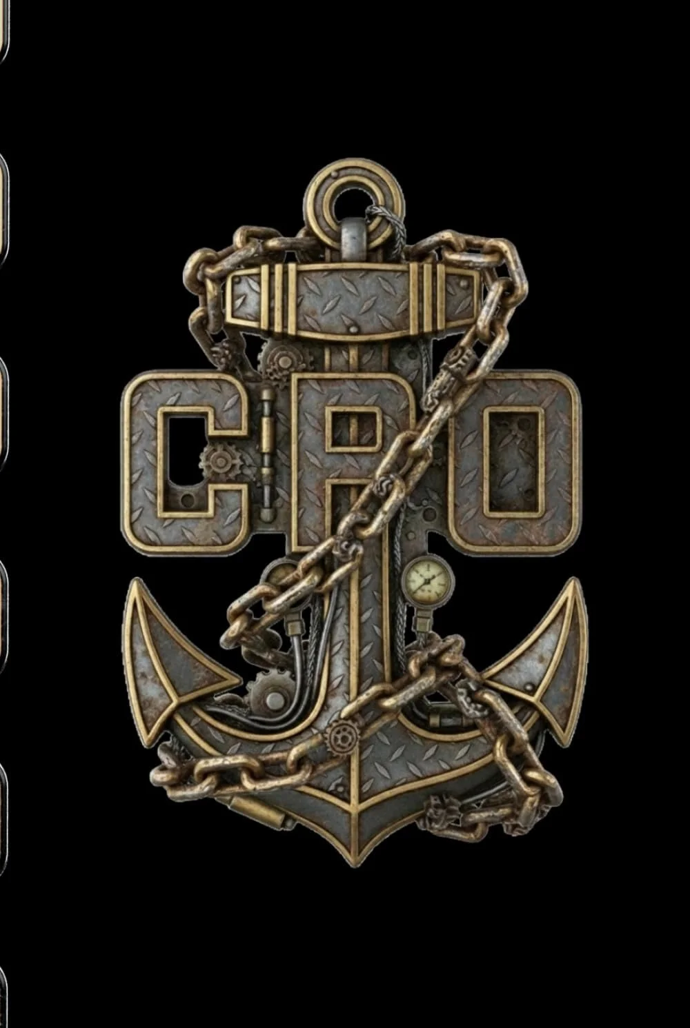 Steampunk CPO Anchor: Black