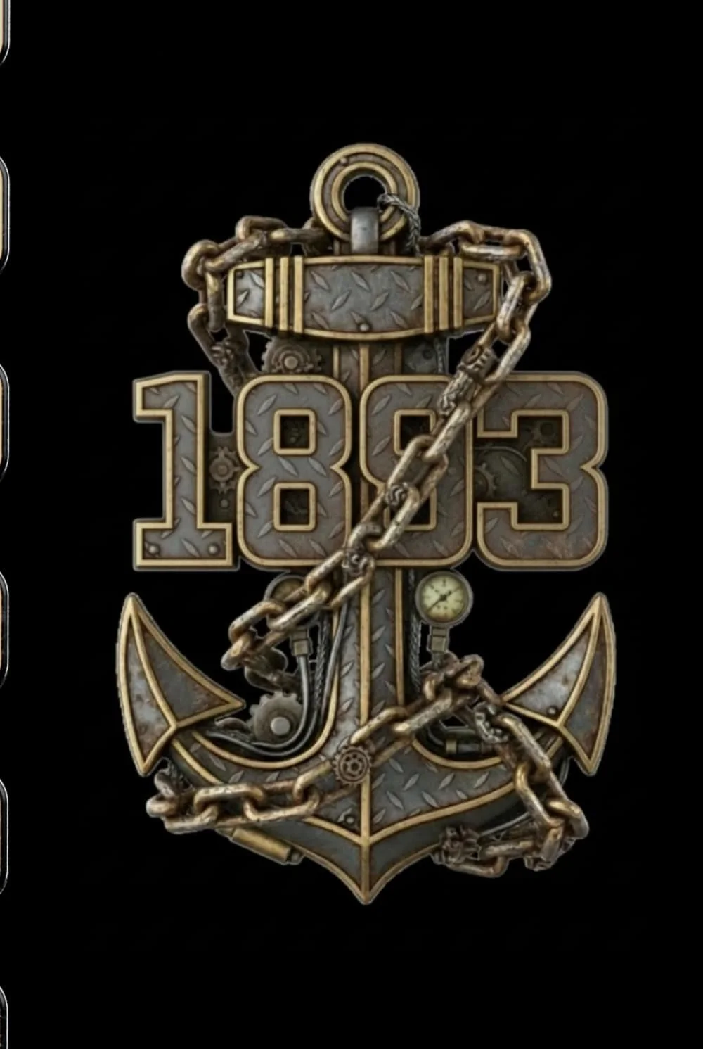 Steampunk 1893: Lined Notebook