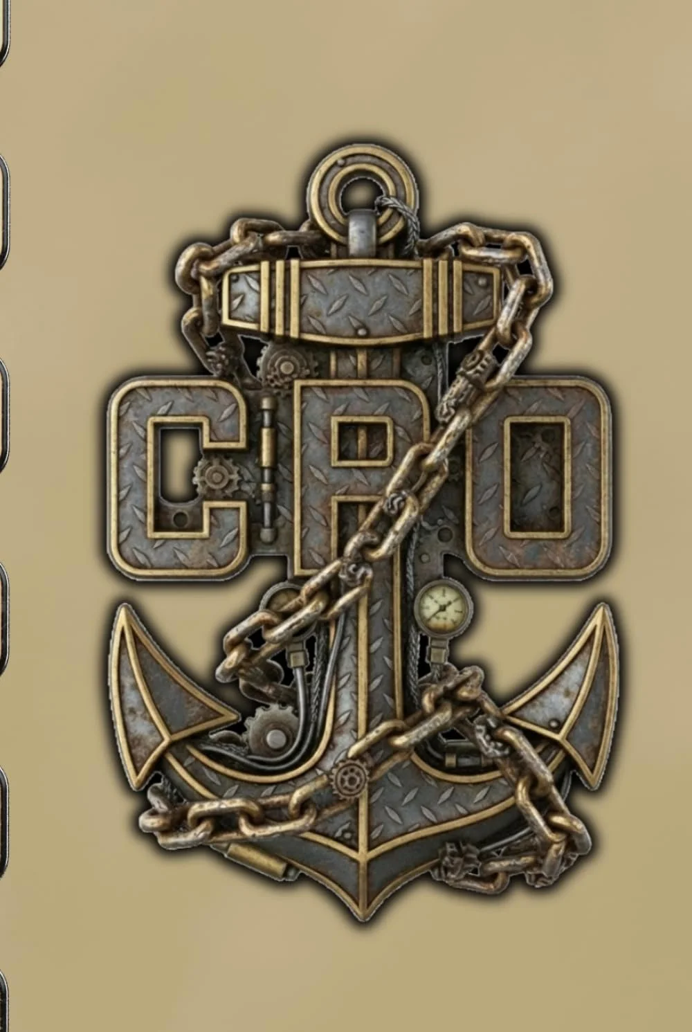 Steampunk CPO Anchor: Khaki