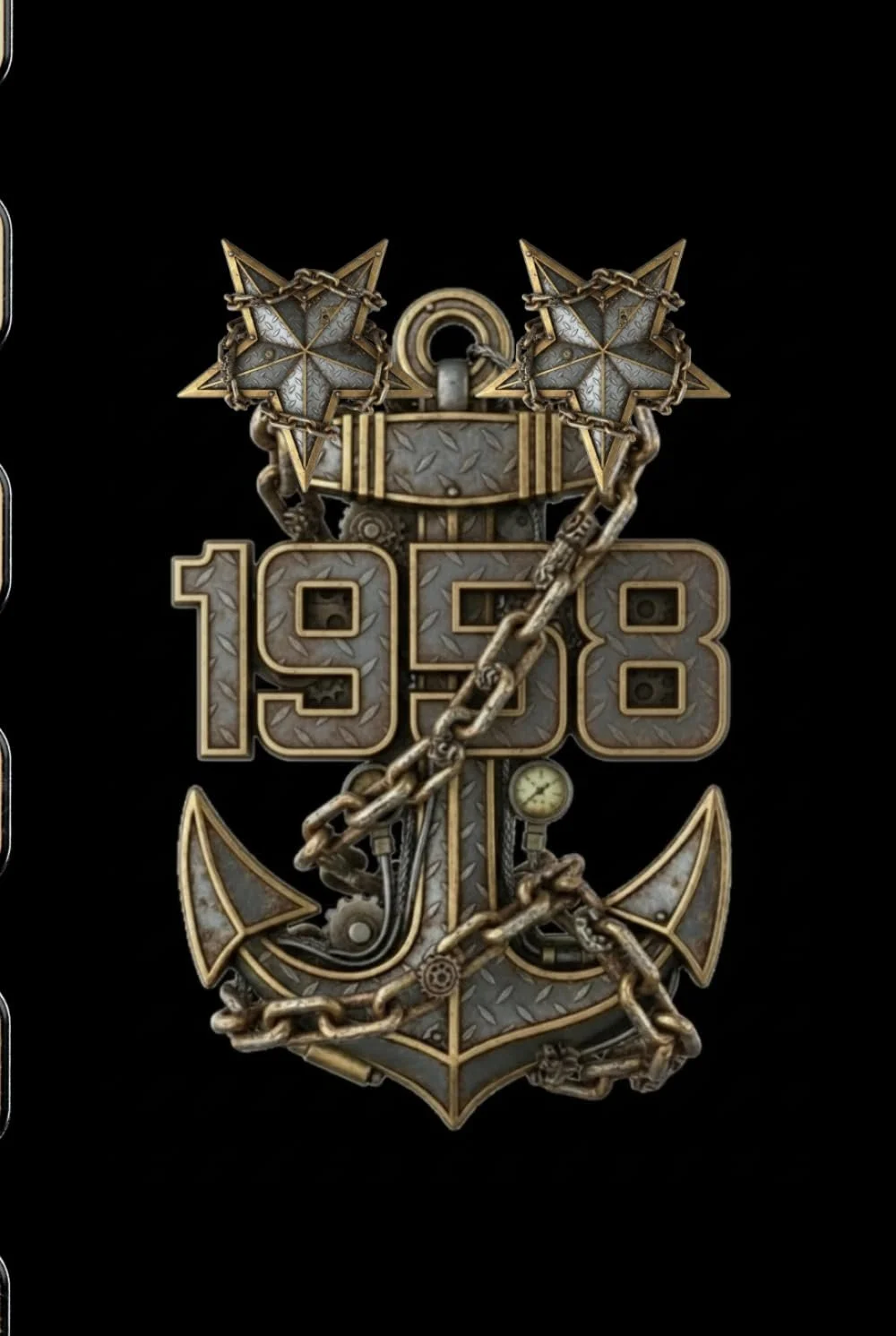 Steampunk 1958: Two Star Notebook