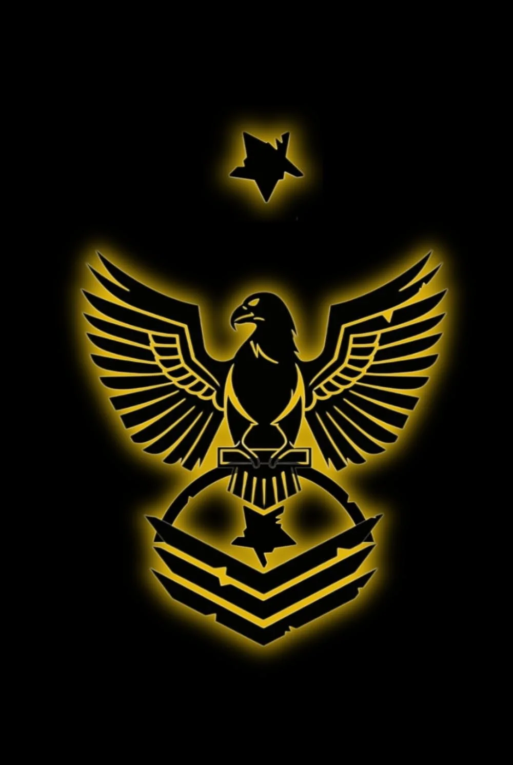 Black and Gold CMDCS: Lined Notebook