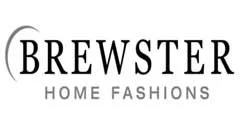 Brewster Home Fashions logo in black text on a white background