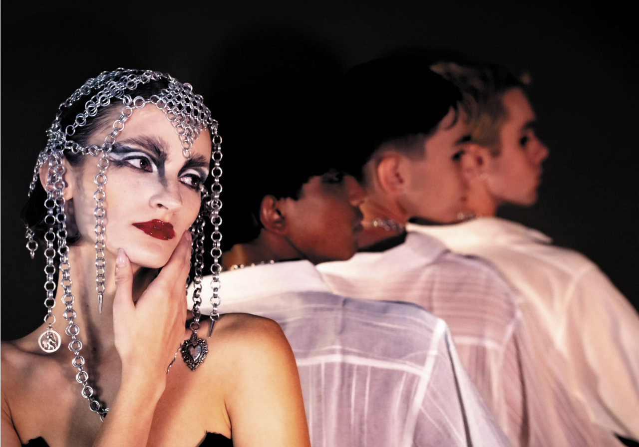 Chainmaille Headdress
Photo courtesy of Strike Magazine Athens