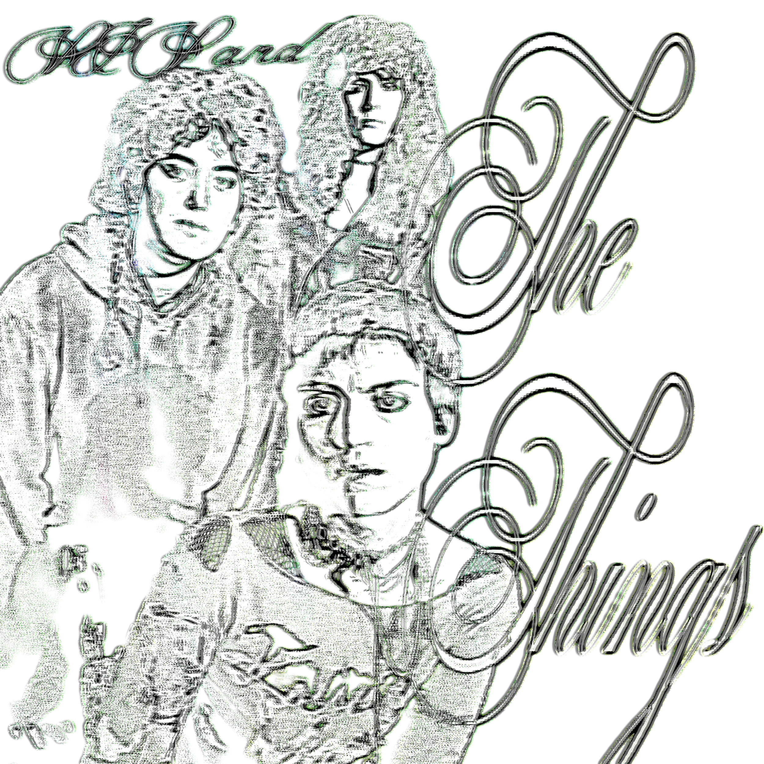 Cover art for Viv and The Things debut album