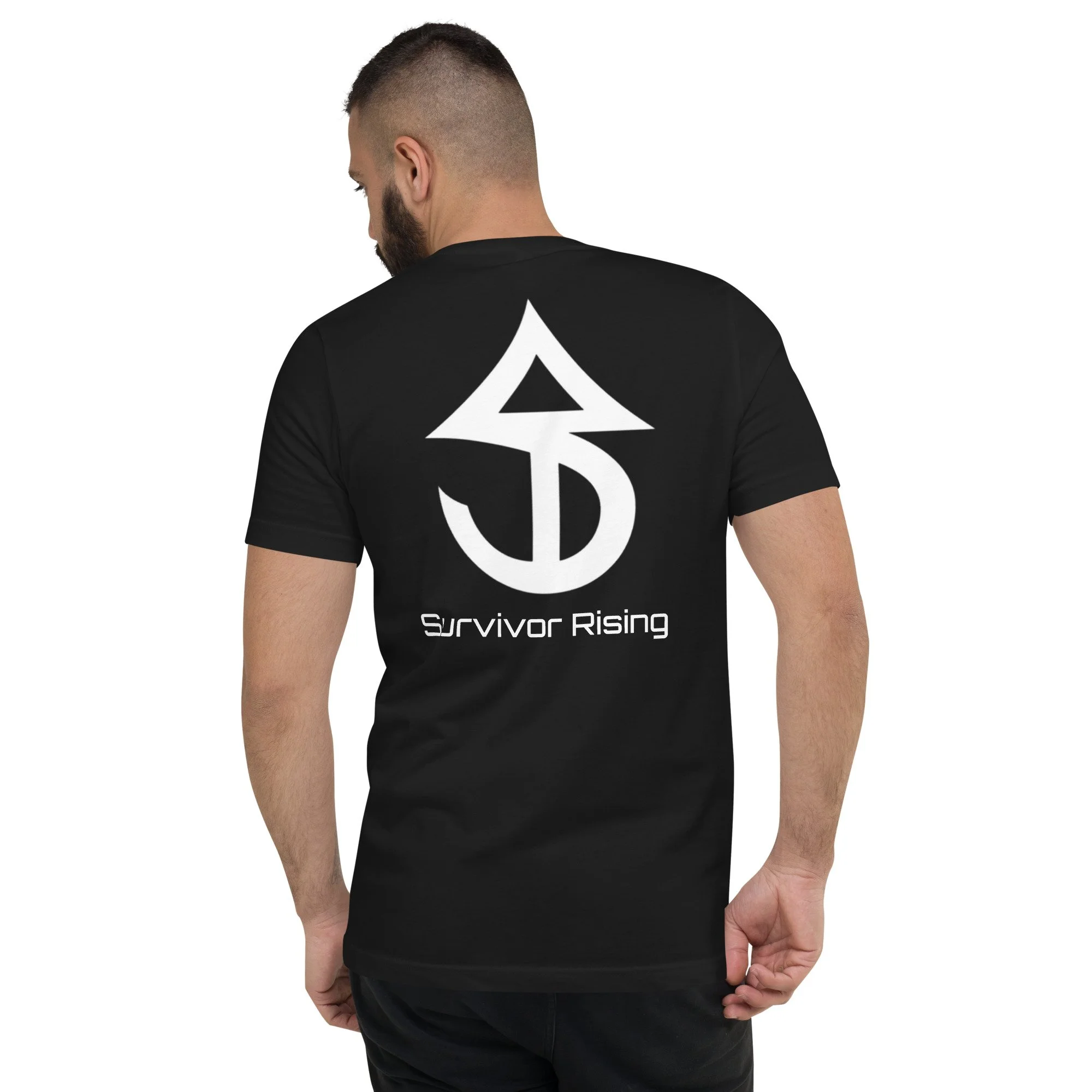 Sacred Forsaken Survivor Rising Unisex Short Sleeve V-Neck T-Shirt